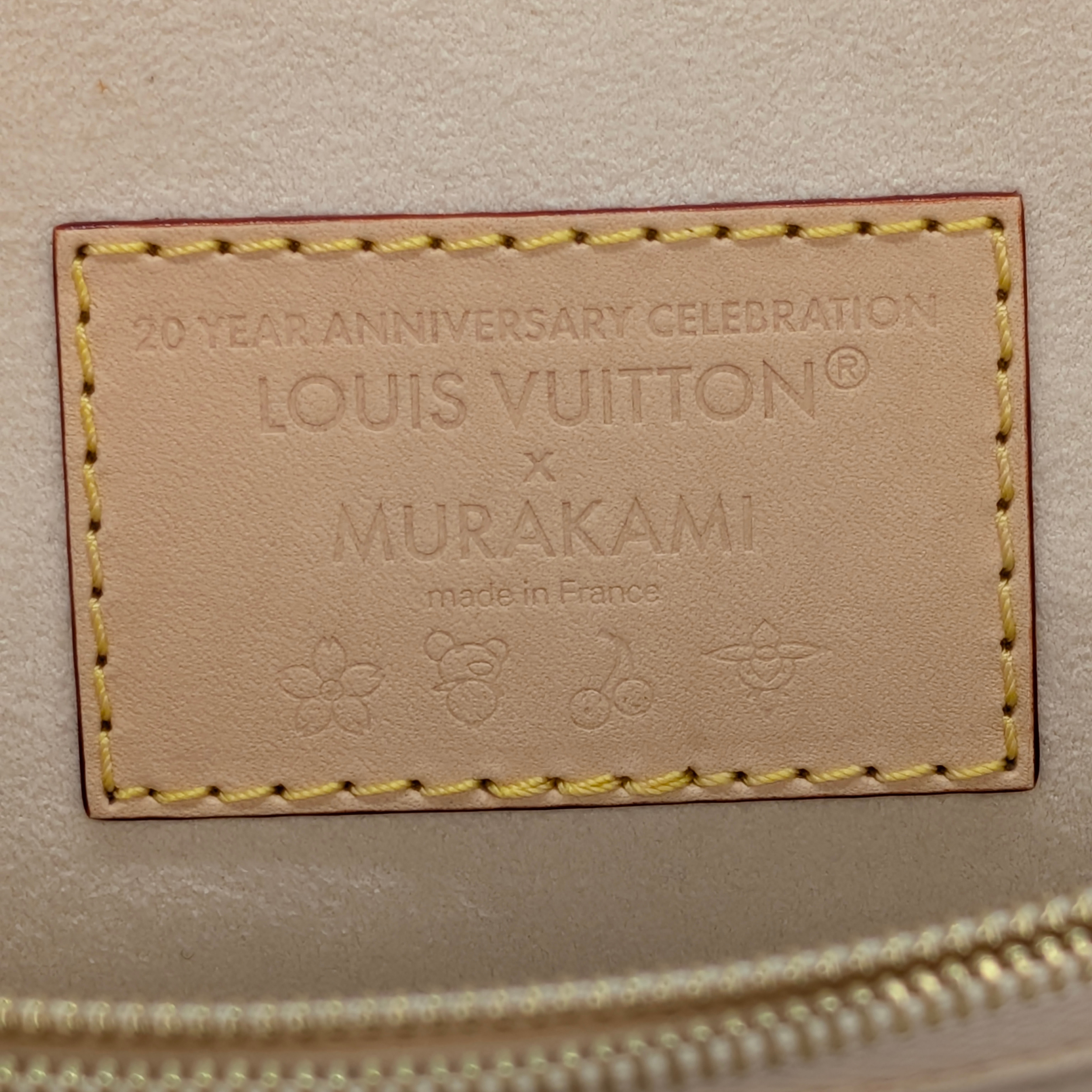Louis Vuitton x Takashi Murakami Dauphine GM Multicolour Bag