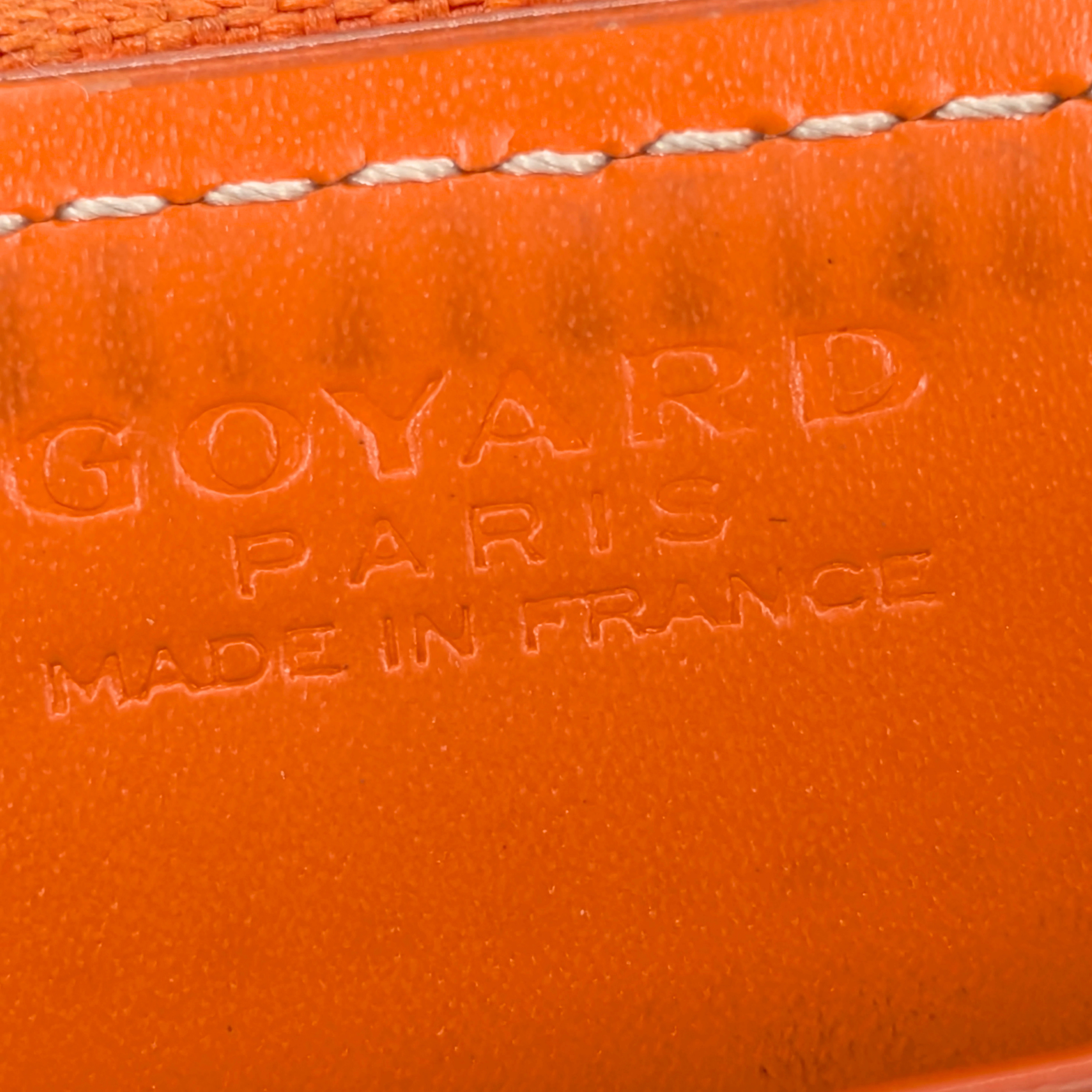 Goyard Paris Matignon GM Wallet Orange