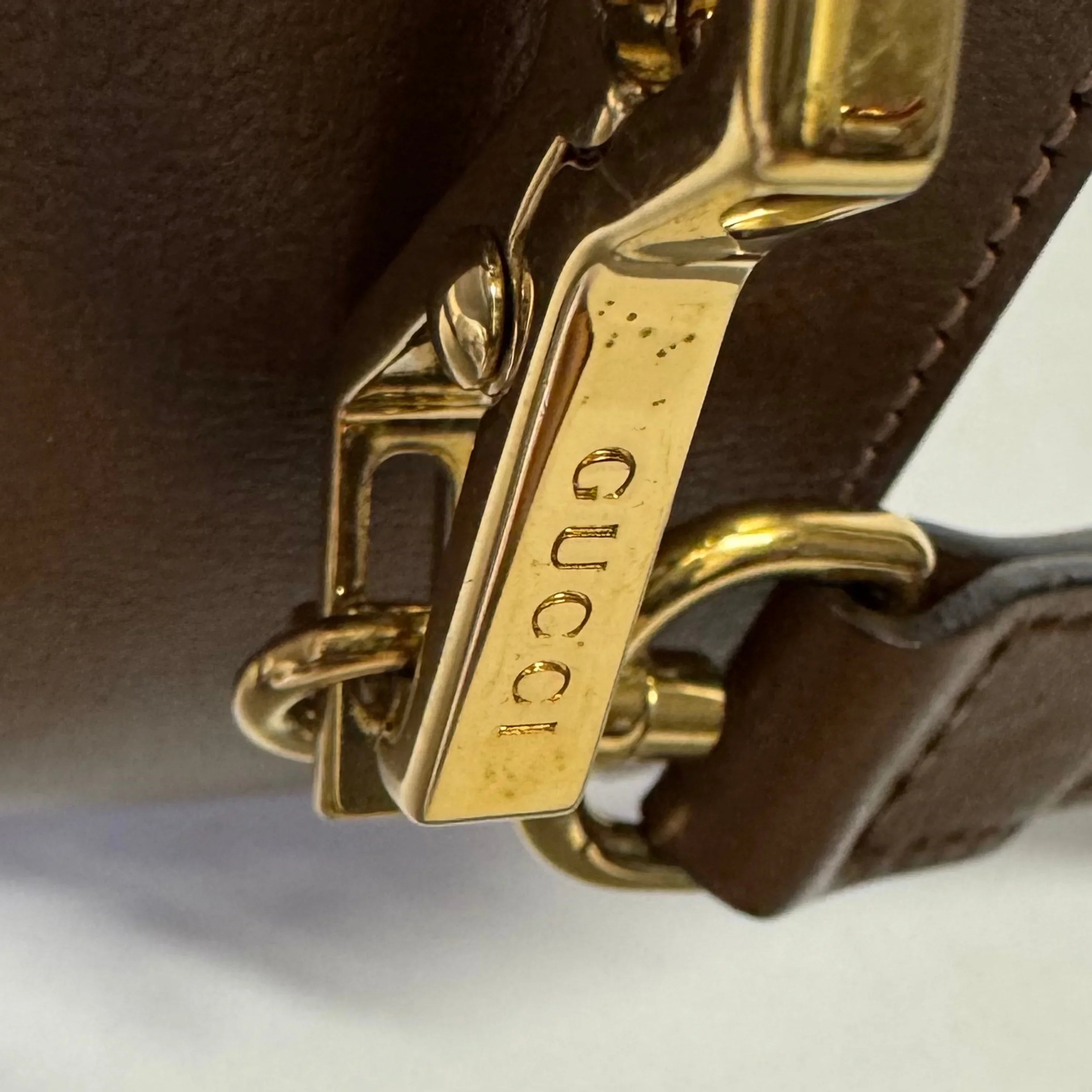 Gucci Horsebit 1955 Shoulder Bag GG Supreme Canvas/Leather Beige/Brown - Lost Designer