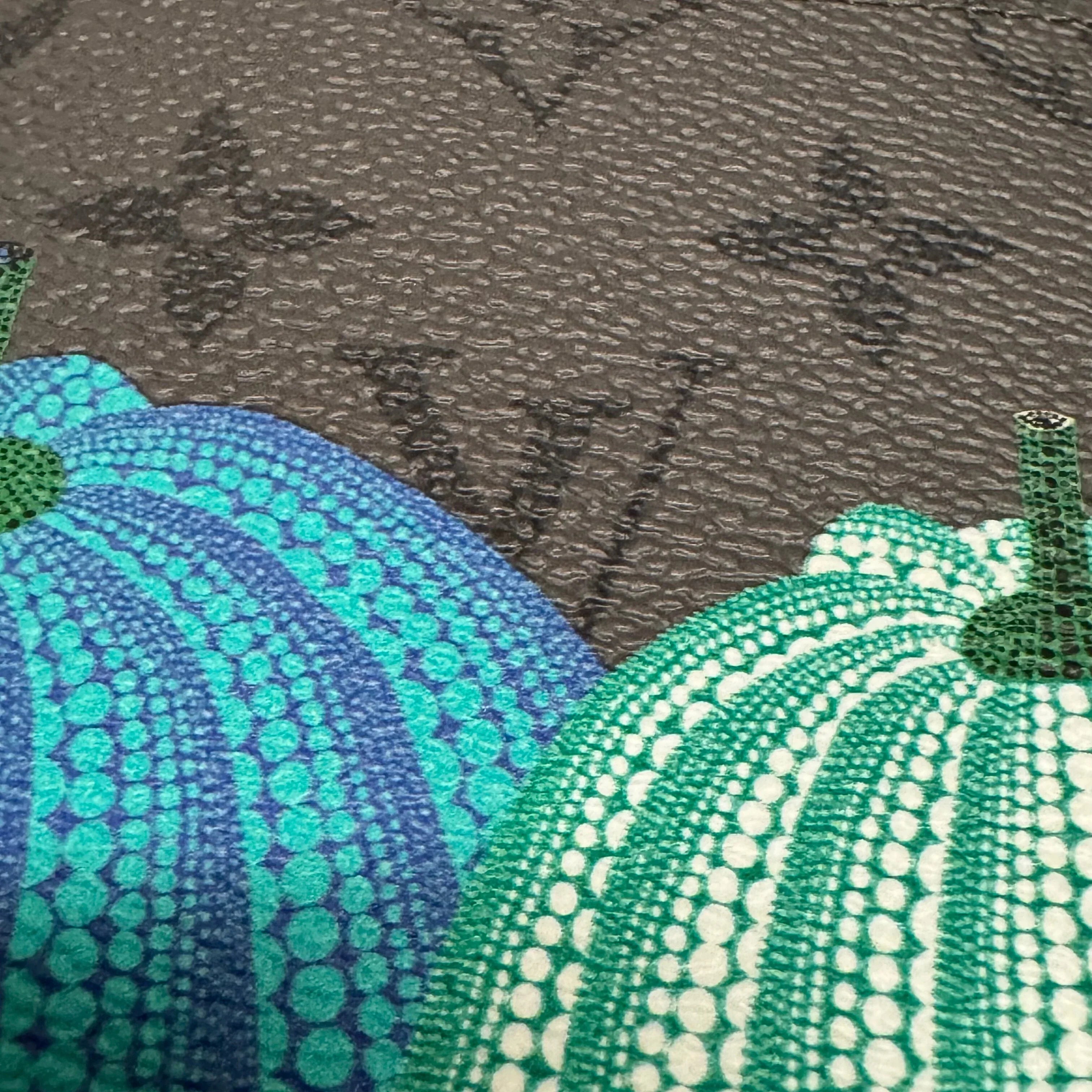 Louis Vuitton X Yayoi Kusama limited edition Eclipse Reverse Pumpkin Slender Wallet - Lost Designer