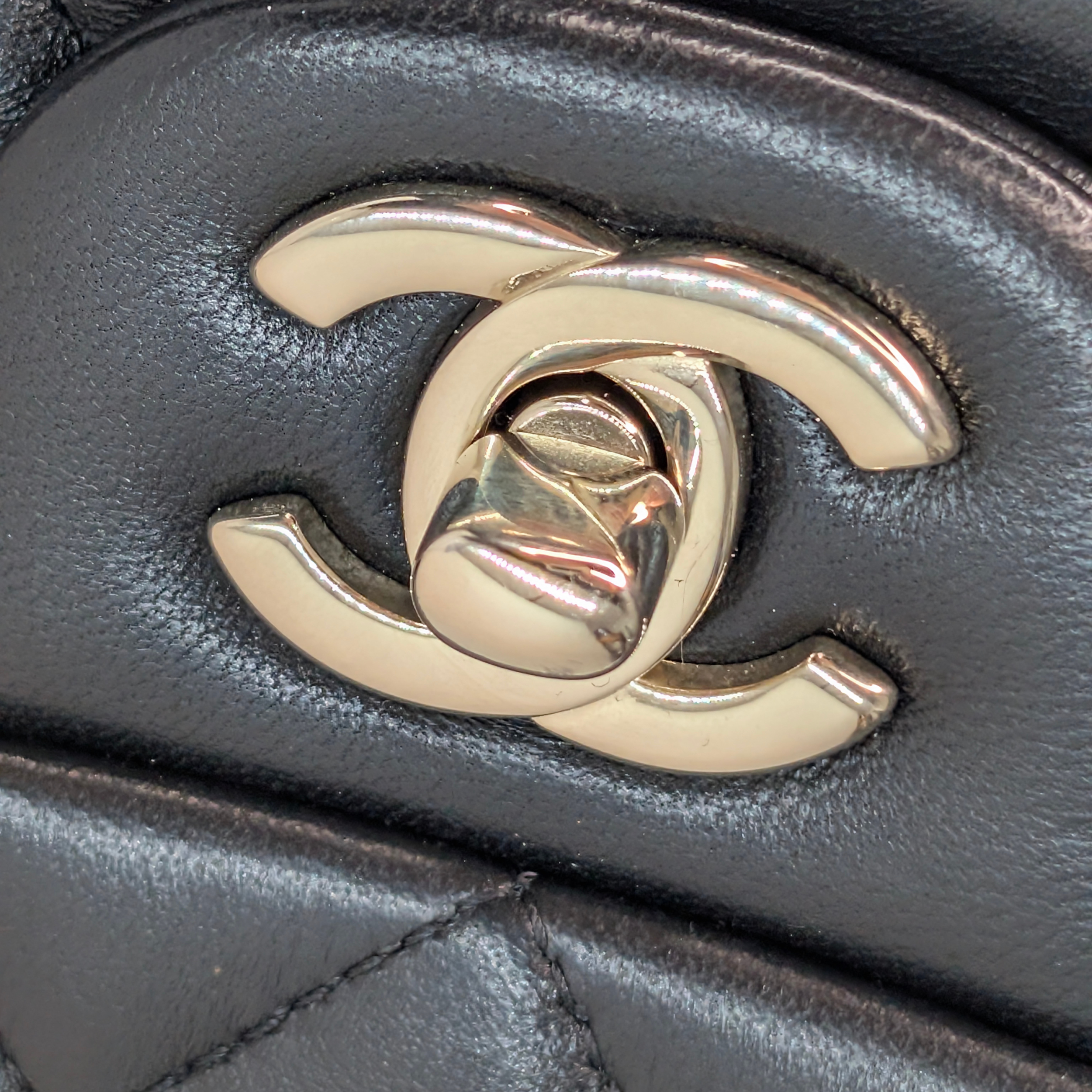 Chanel Classic Flap Mini Square Black 2026 GHW Microchipped