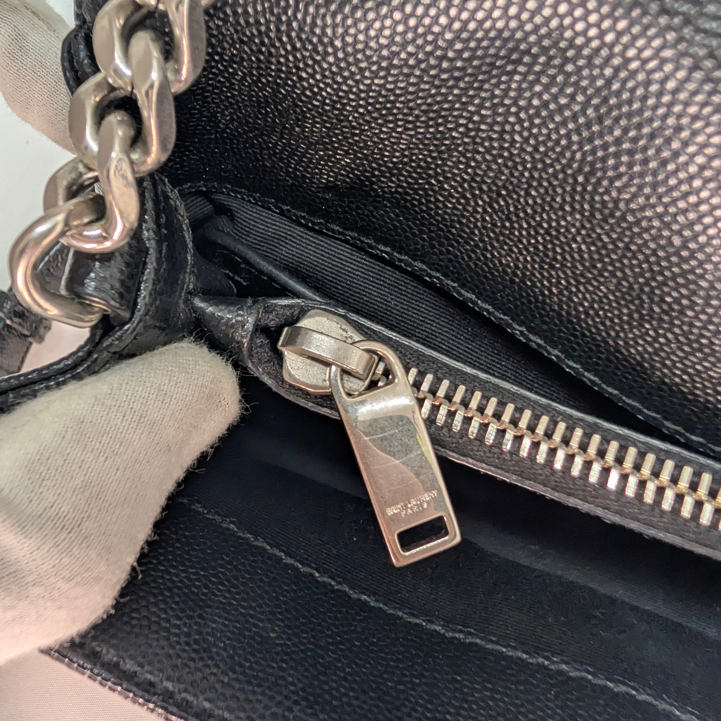 Saint Laurent Hollywood crossbody Bag Black