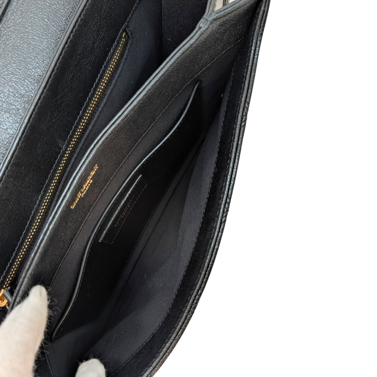 Saint Laurent Becky Chain Bag Small Black