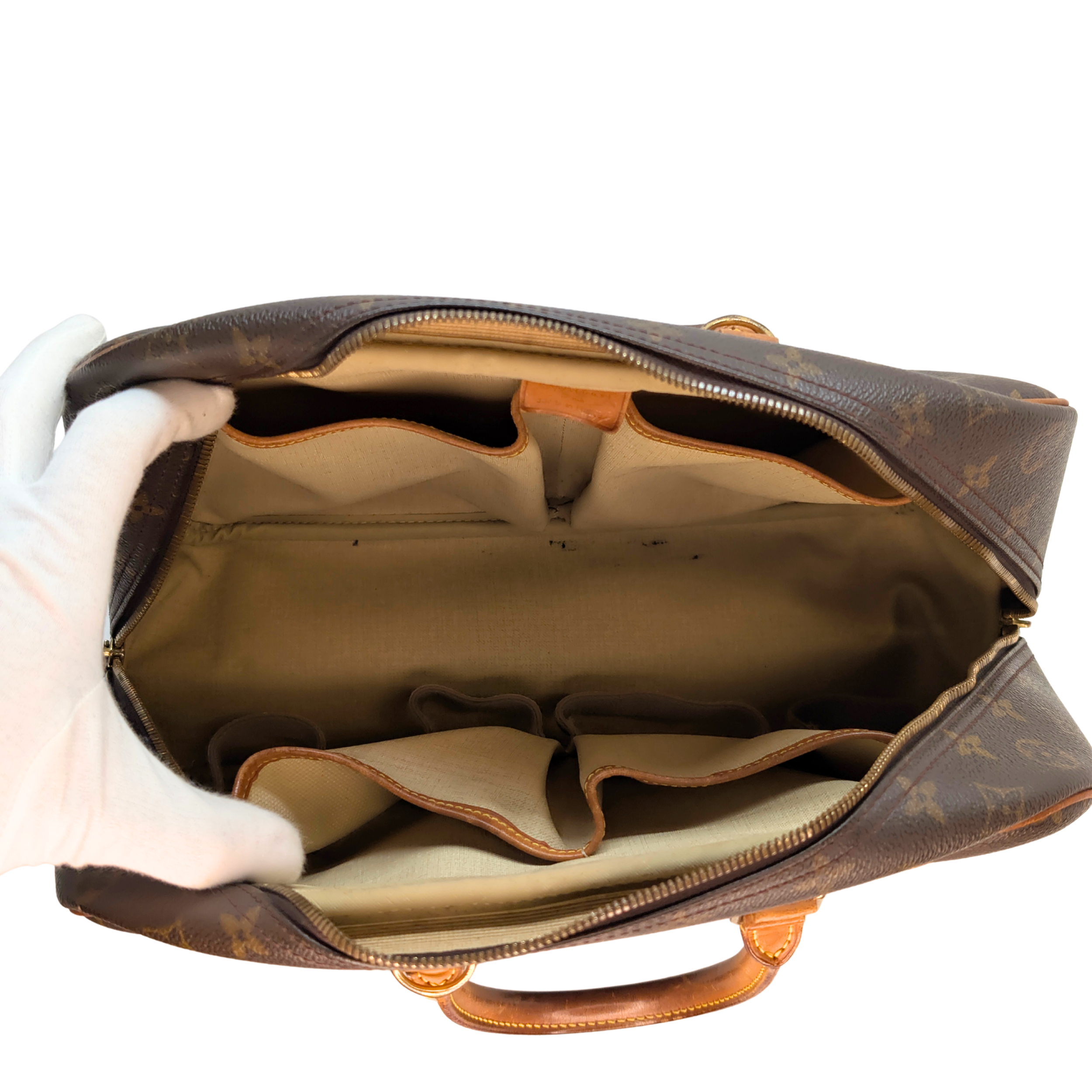 Louis Vuitton Deauville Monogram Brown Bag