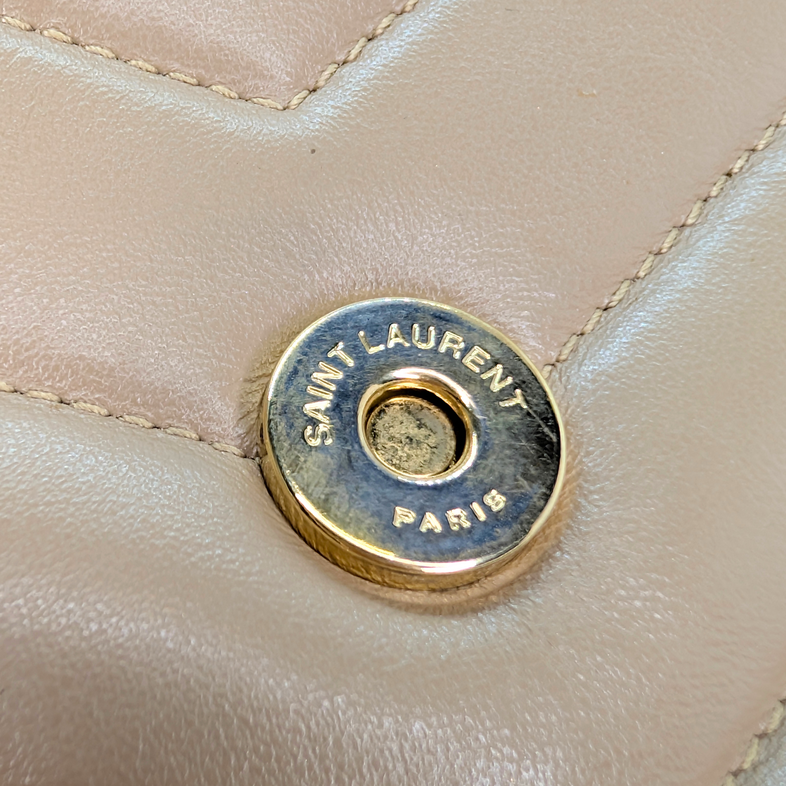 Saint Laurent LouLou Small Bag Taupe