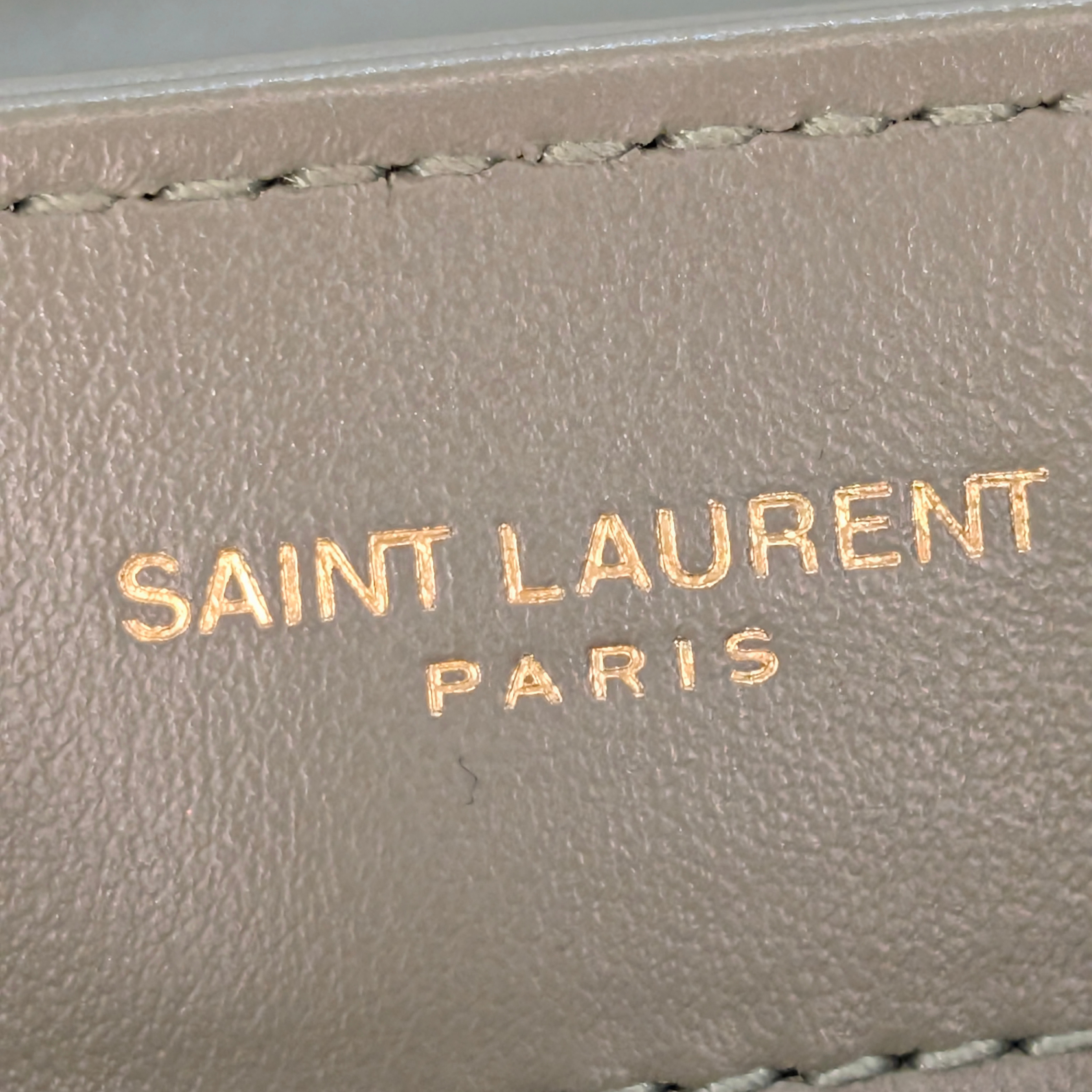 Saint Laurent Toy LouLou Bag Sage Green