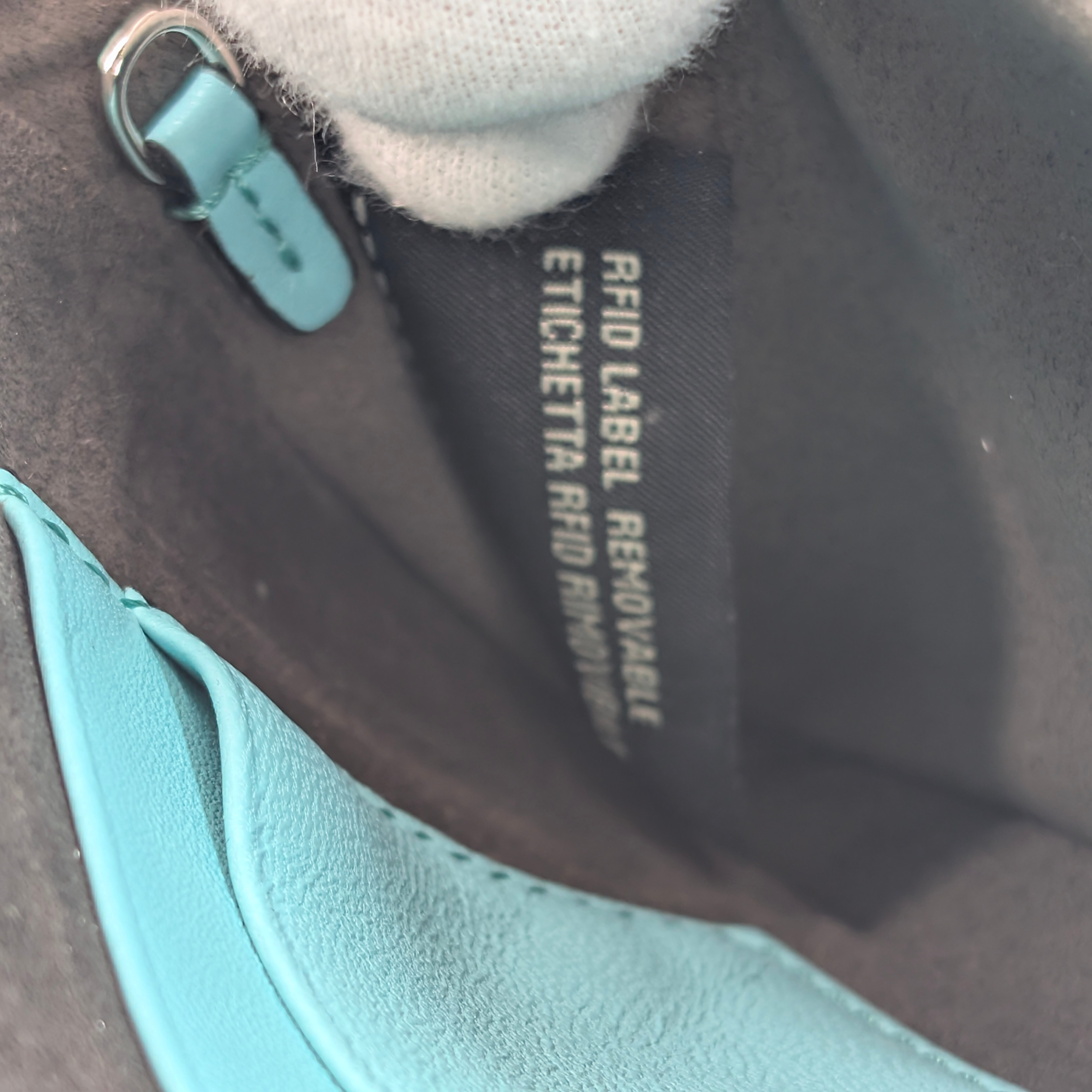 Fendi Micro Monster Baguette Light Blue Bag