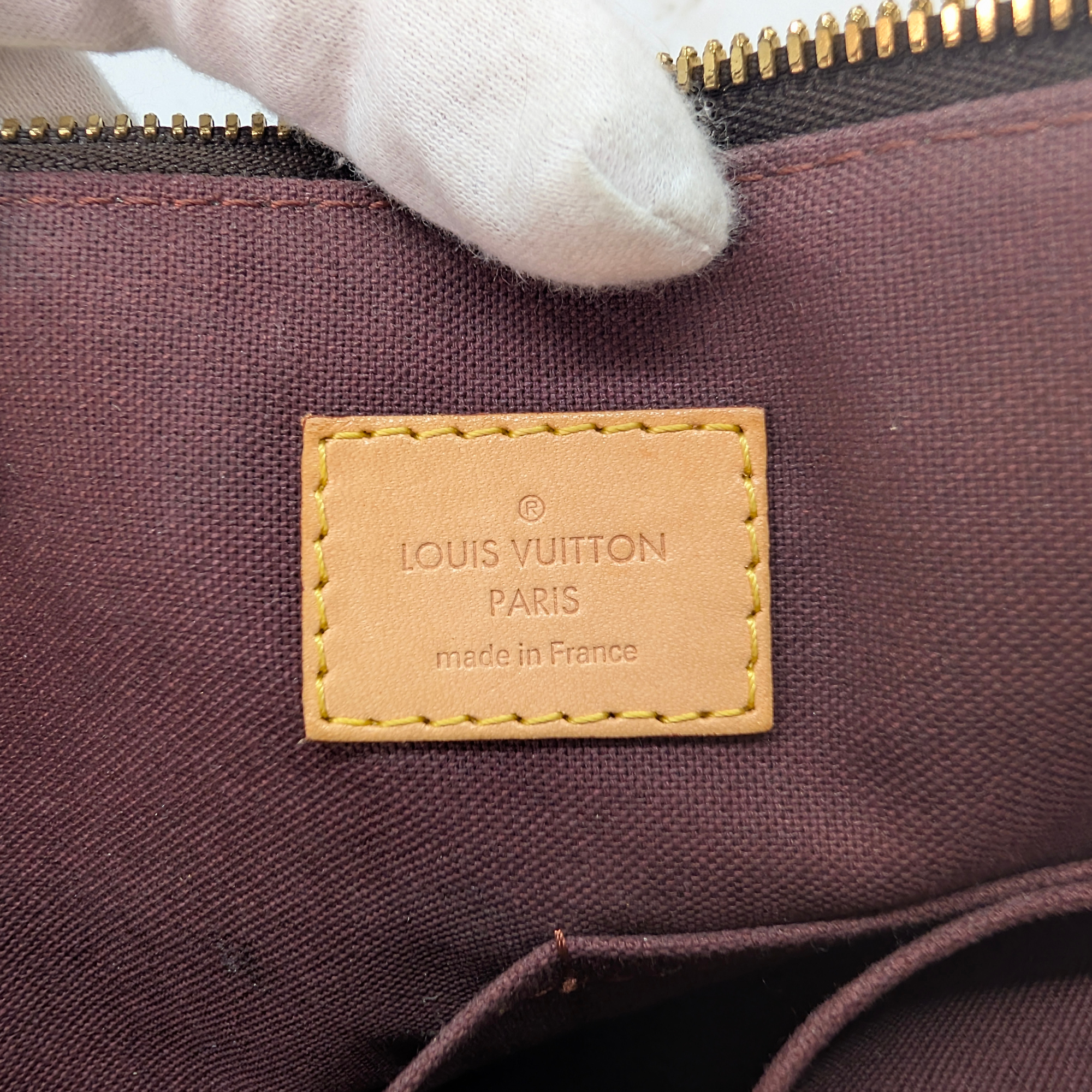 Louis Vuitton Monogram Turenne MM Handbag Brown