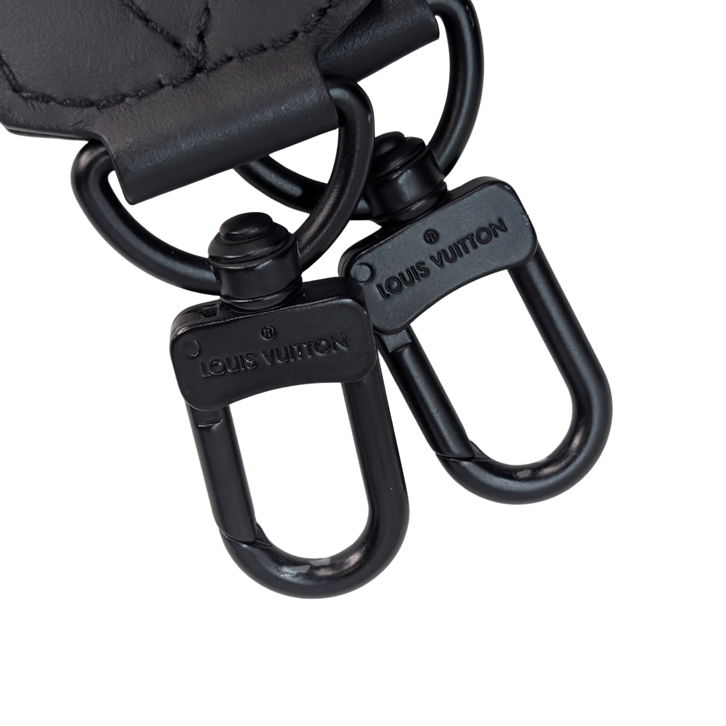 Louis Vuitton Aerogram City Keepall Grained Leather Black