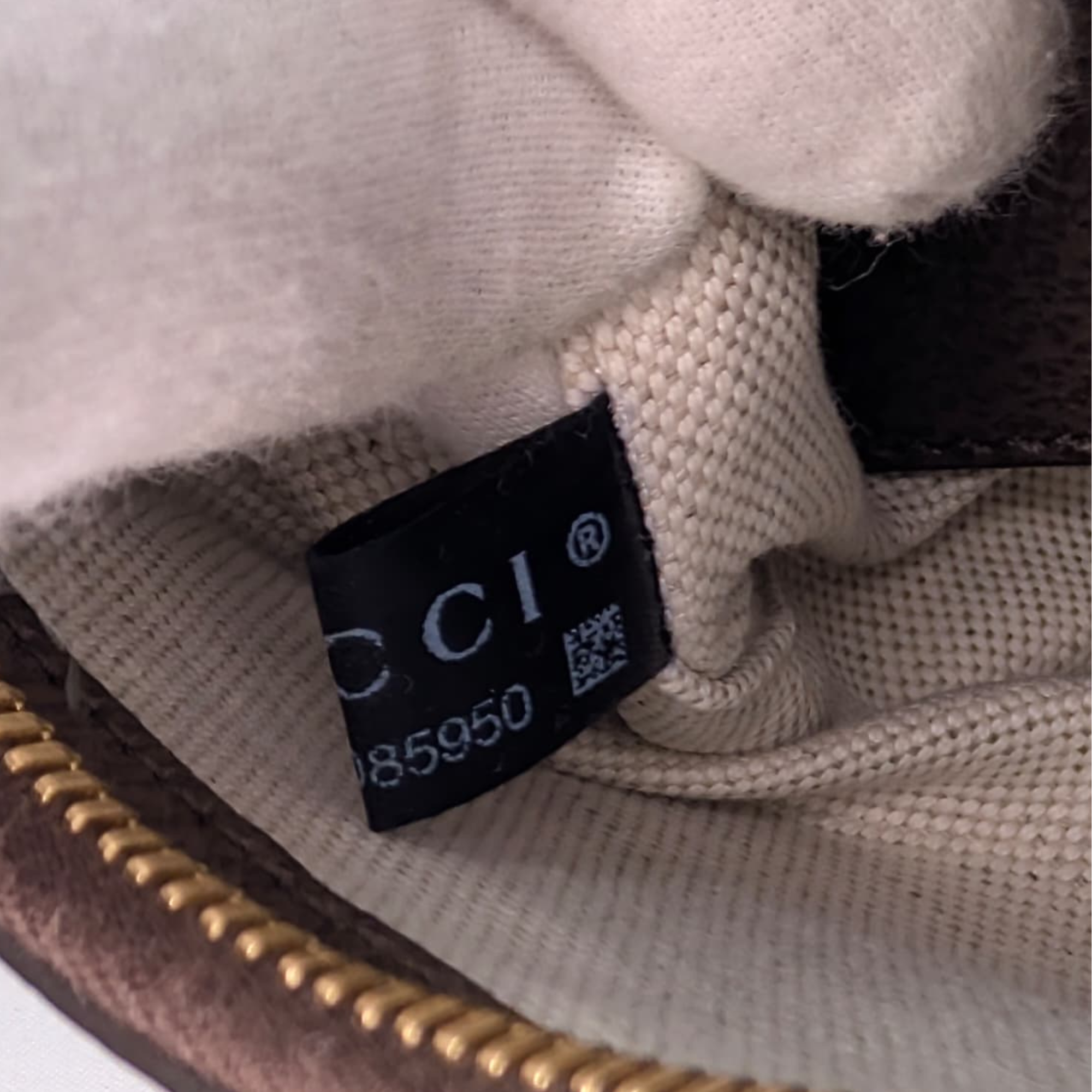 Gucci Ophidia Small Shoulder Bag Beige