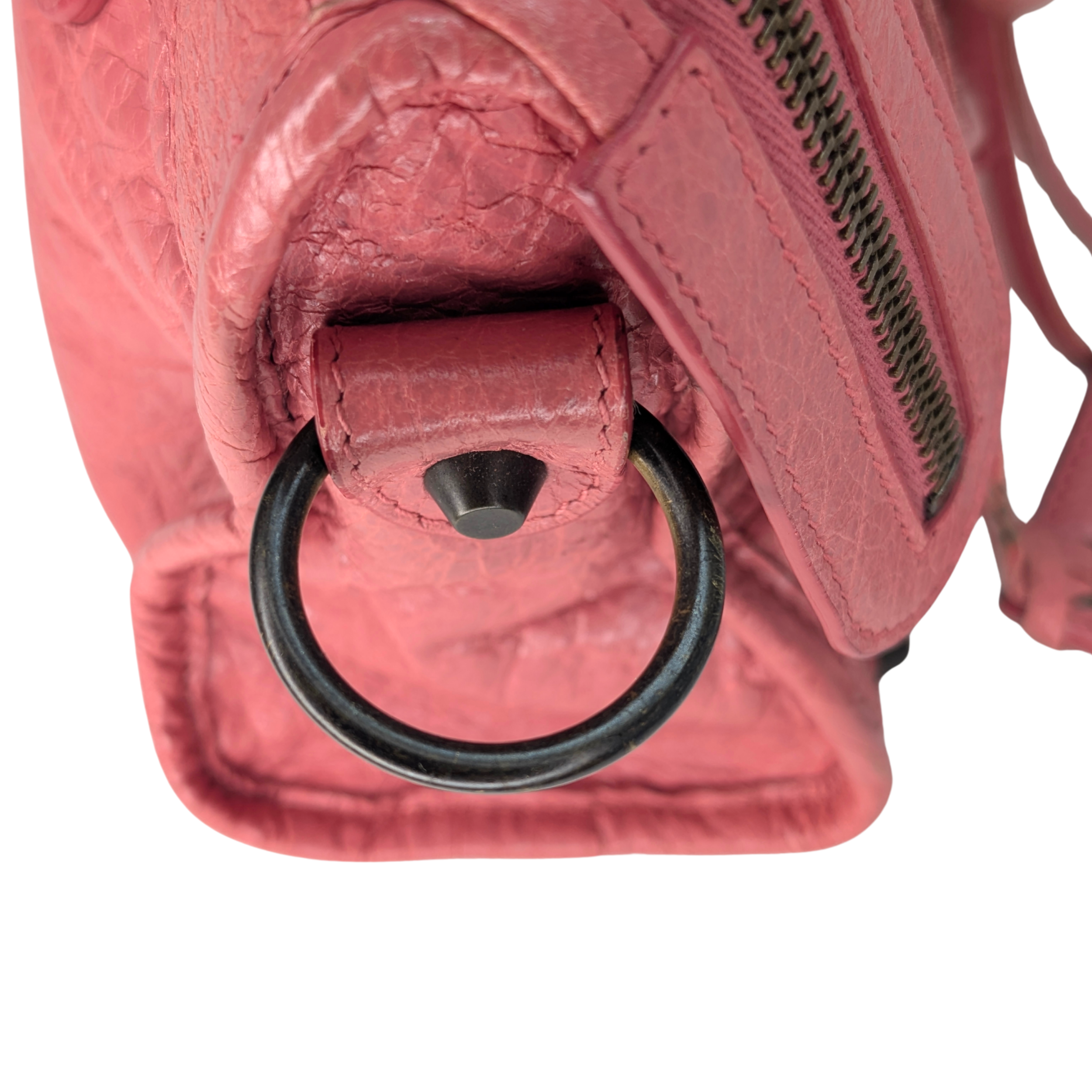 Balenciaga The City 2Way Mini Handbag Pink