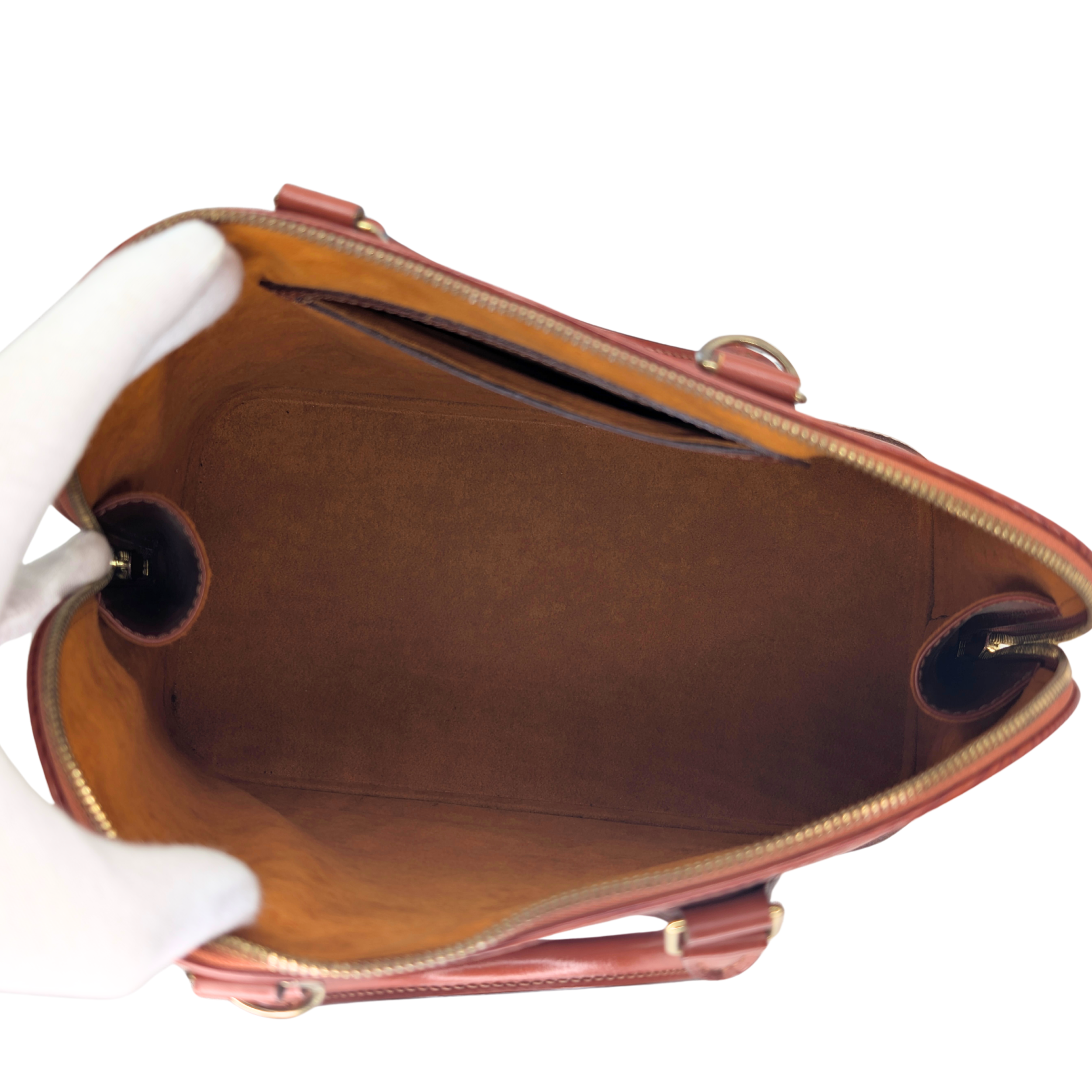 Louis Vuitton Alma PM Epi Cognac Brown