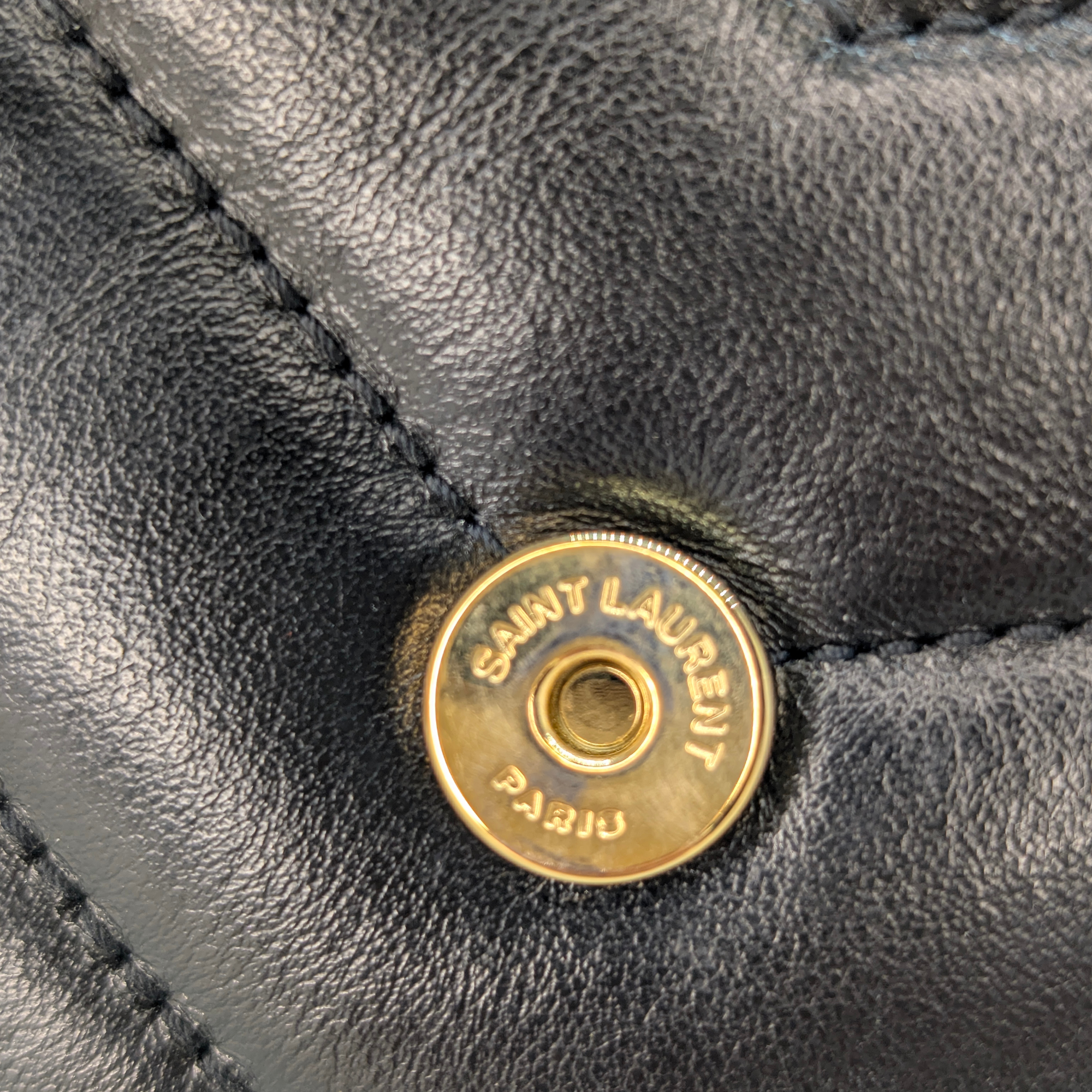 Saint Laurent Mini Loulou Bag Black