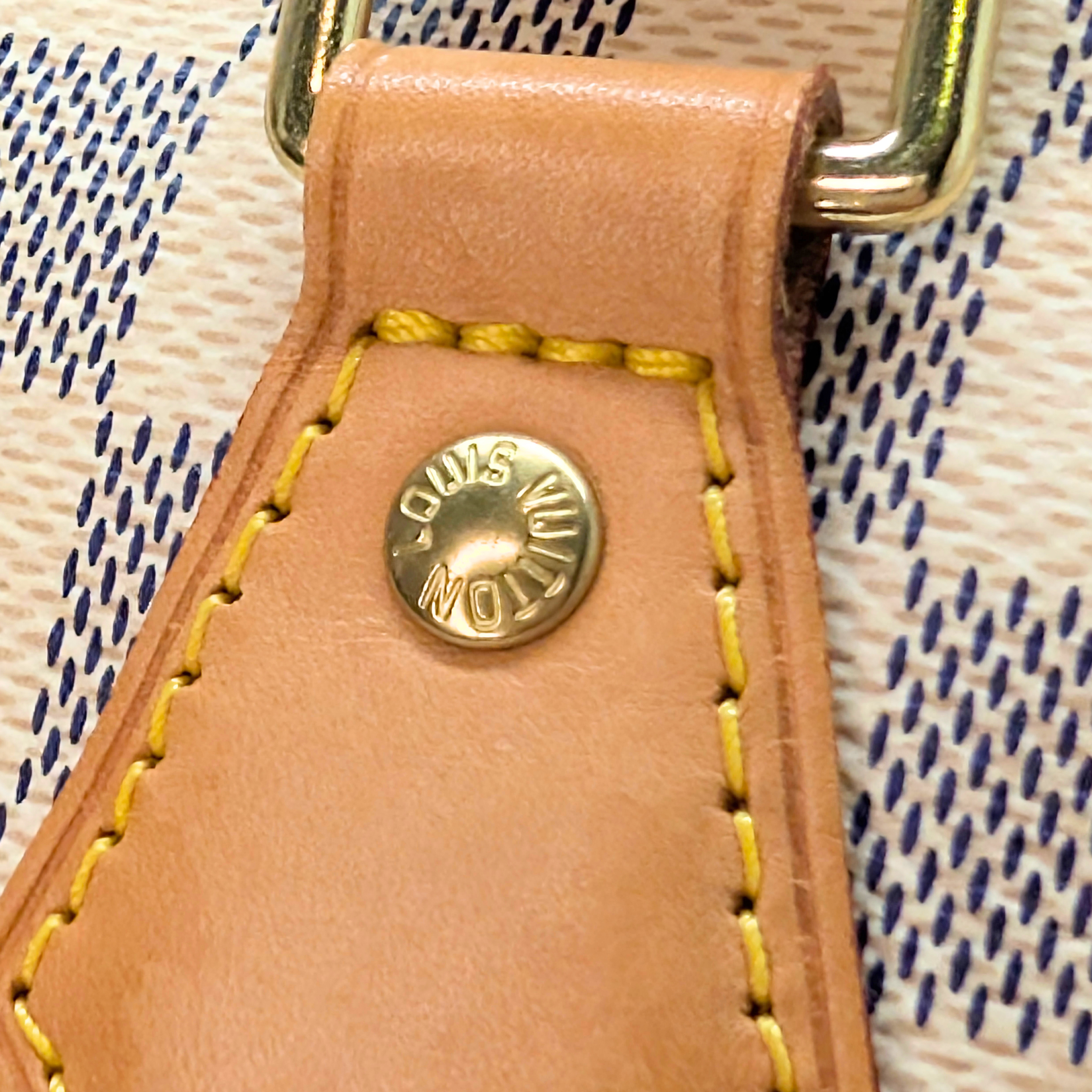 Louis Vuitton Speedy 30 Bandoulière Azur Damier Bag