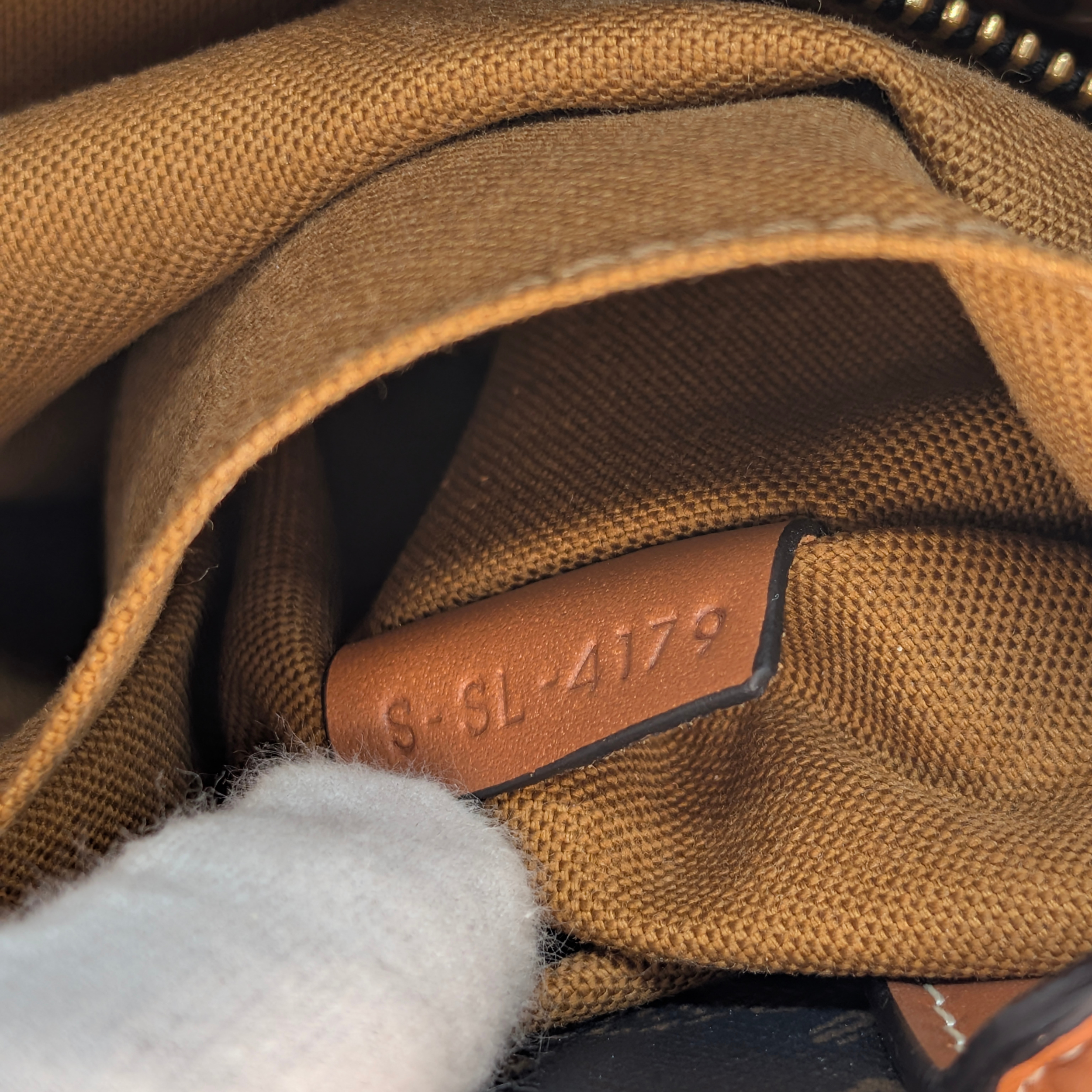 Celine Small Vertical Cabas Tote Bag Triomphe Canvas