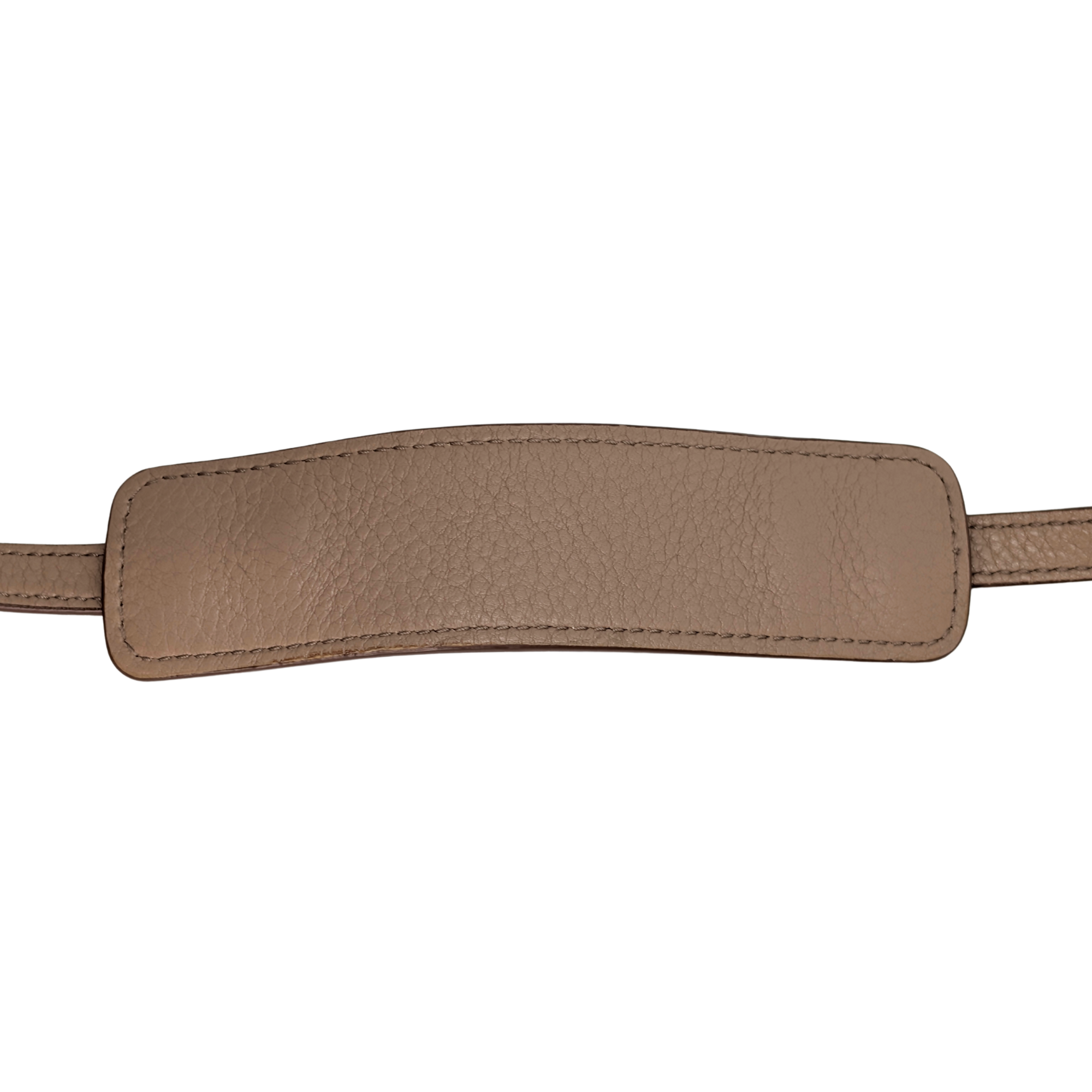 Prada Vitello Daino Leather Crossbody Bag Beige