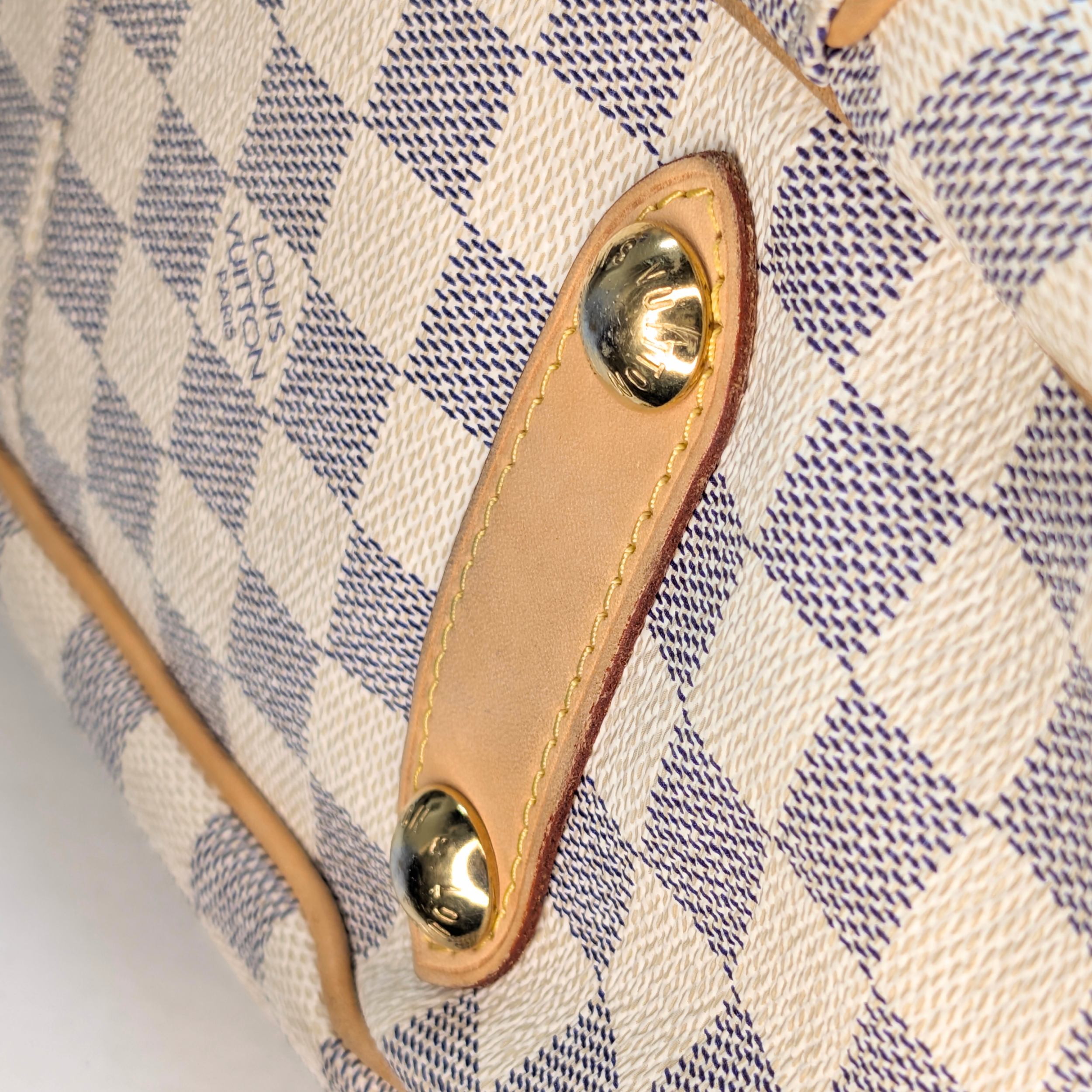 Louis Vuitton Gallera PM Damier Azur Shoulder Bag