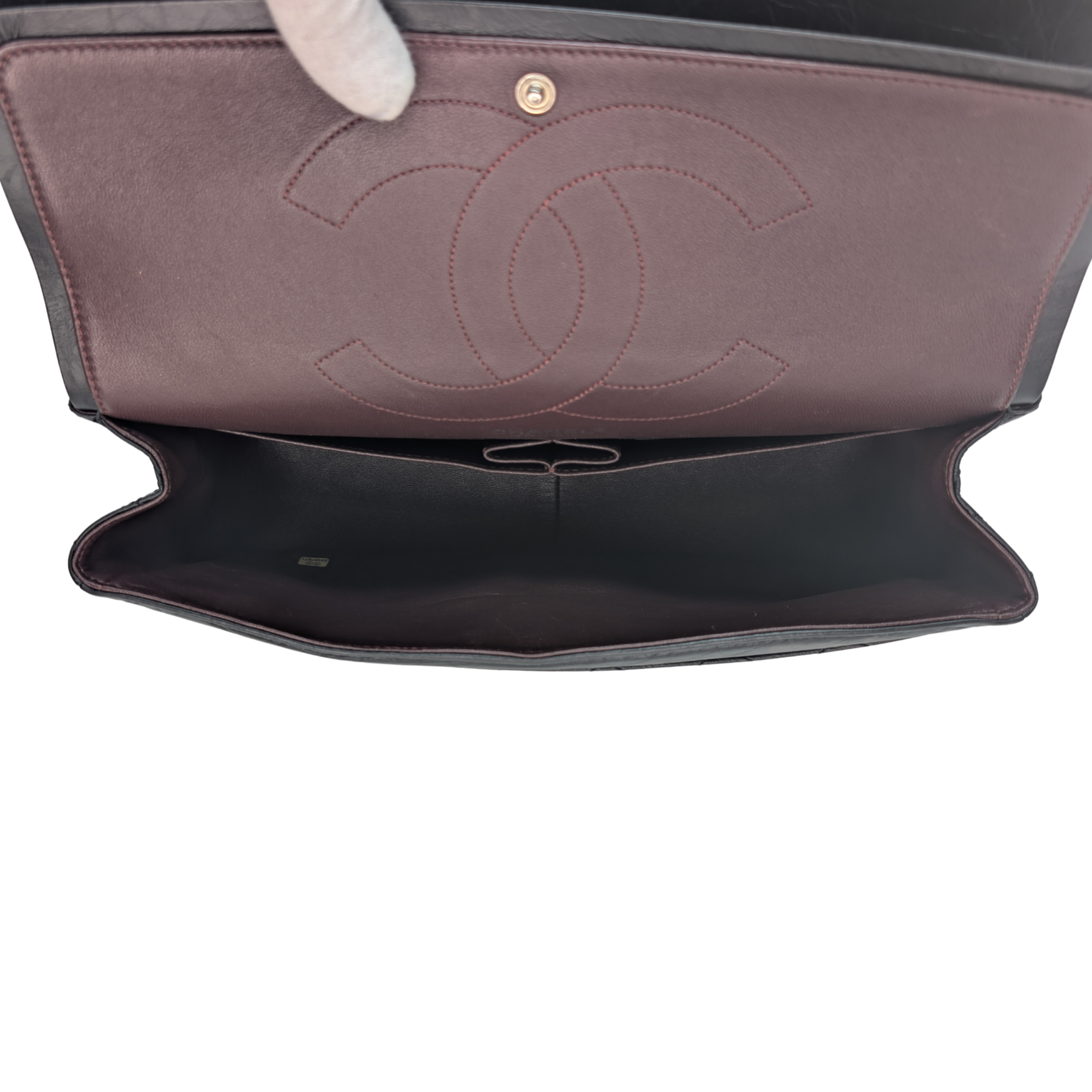 Chanel Chanel 2.55 Reissue 227 Flap Bag 22 Series Black