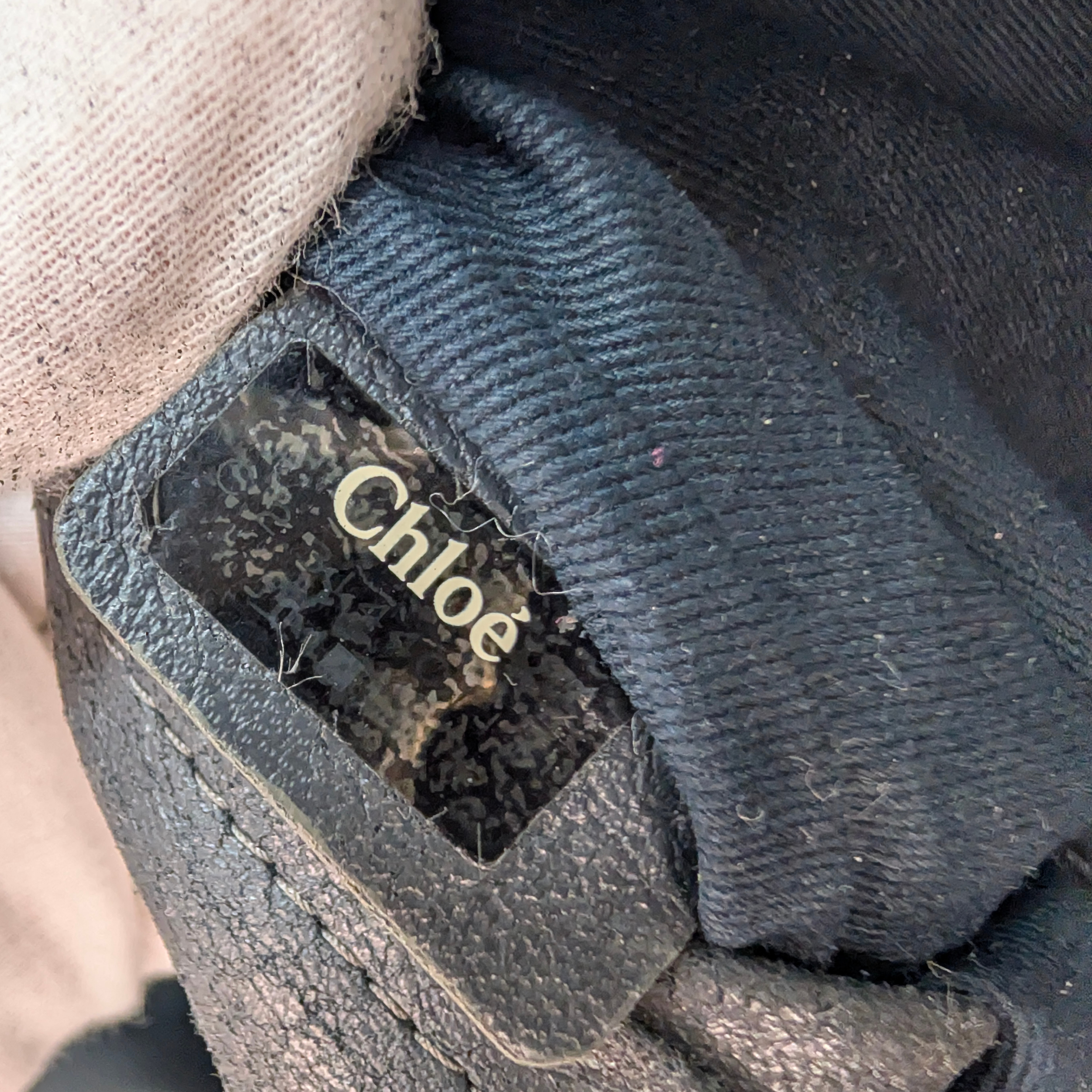 Chloe Eclipse Tote Bag Charcoal