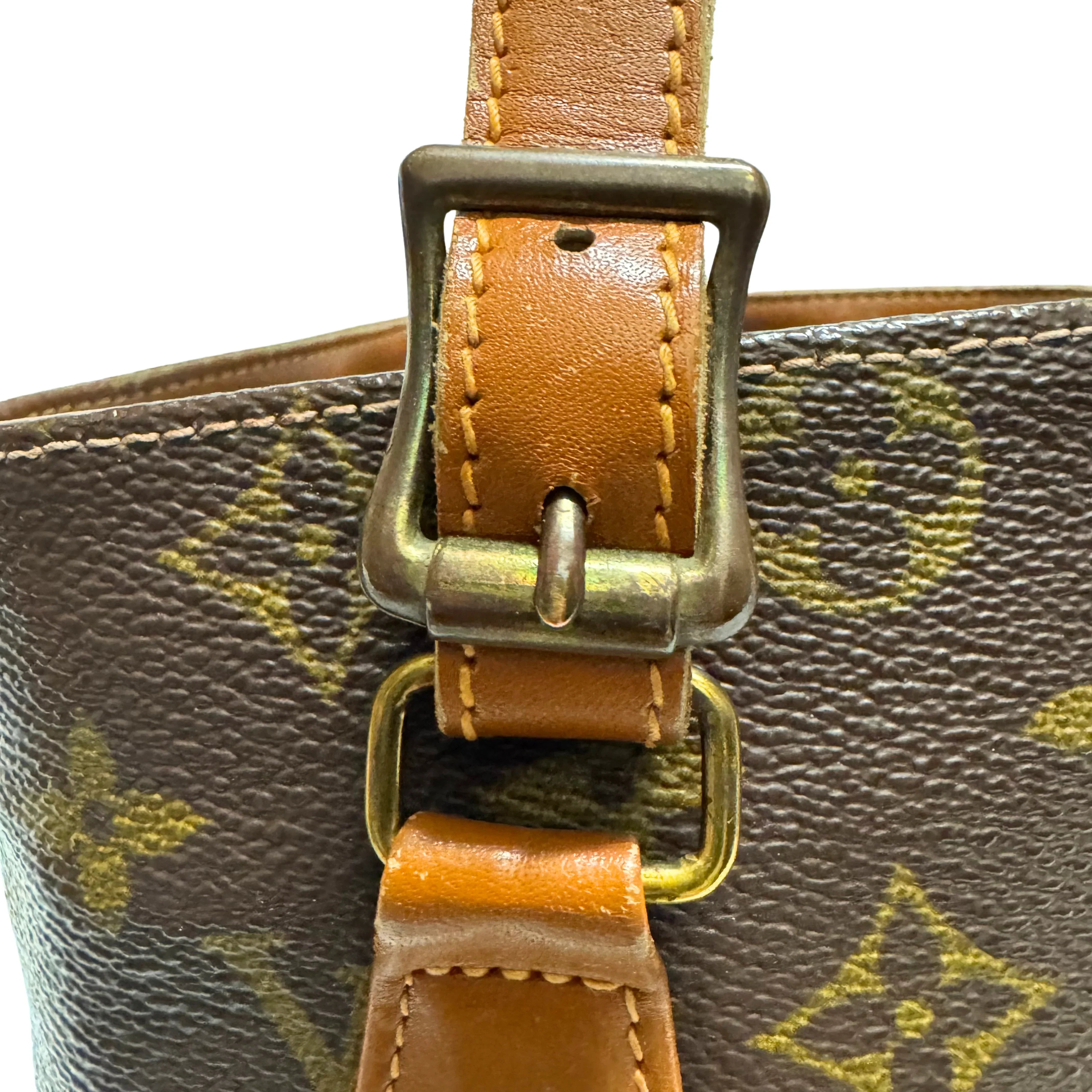 Louis Vuitton French Monogram Company Petit Marais Bucket Bag - Lost Designer
