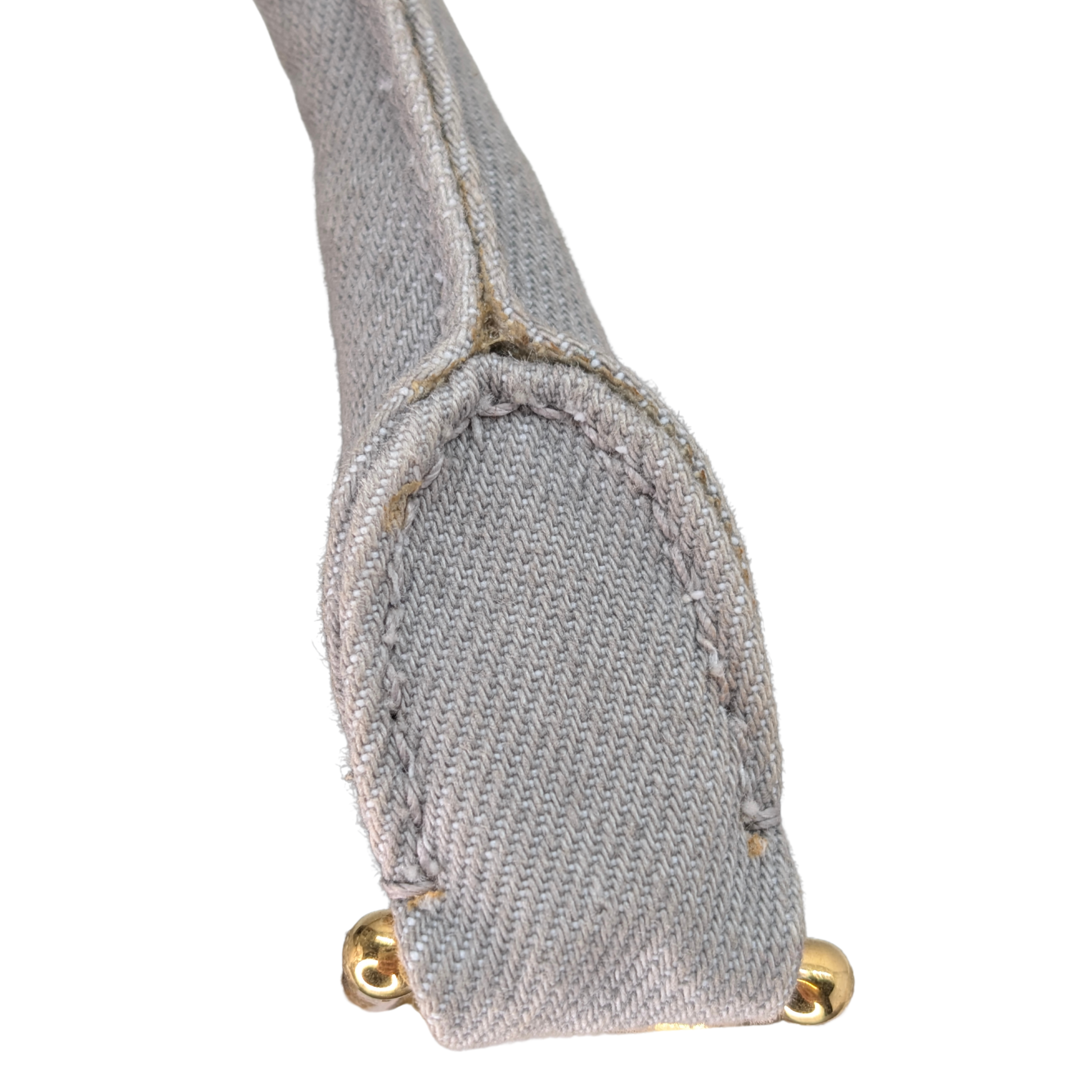 Prada Canvas Canapa Logo Tote Grey