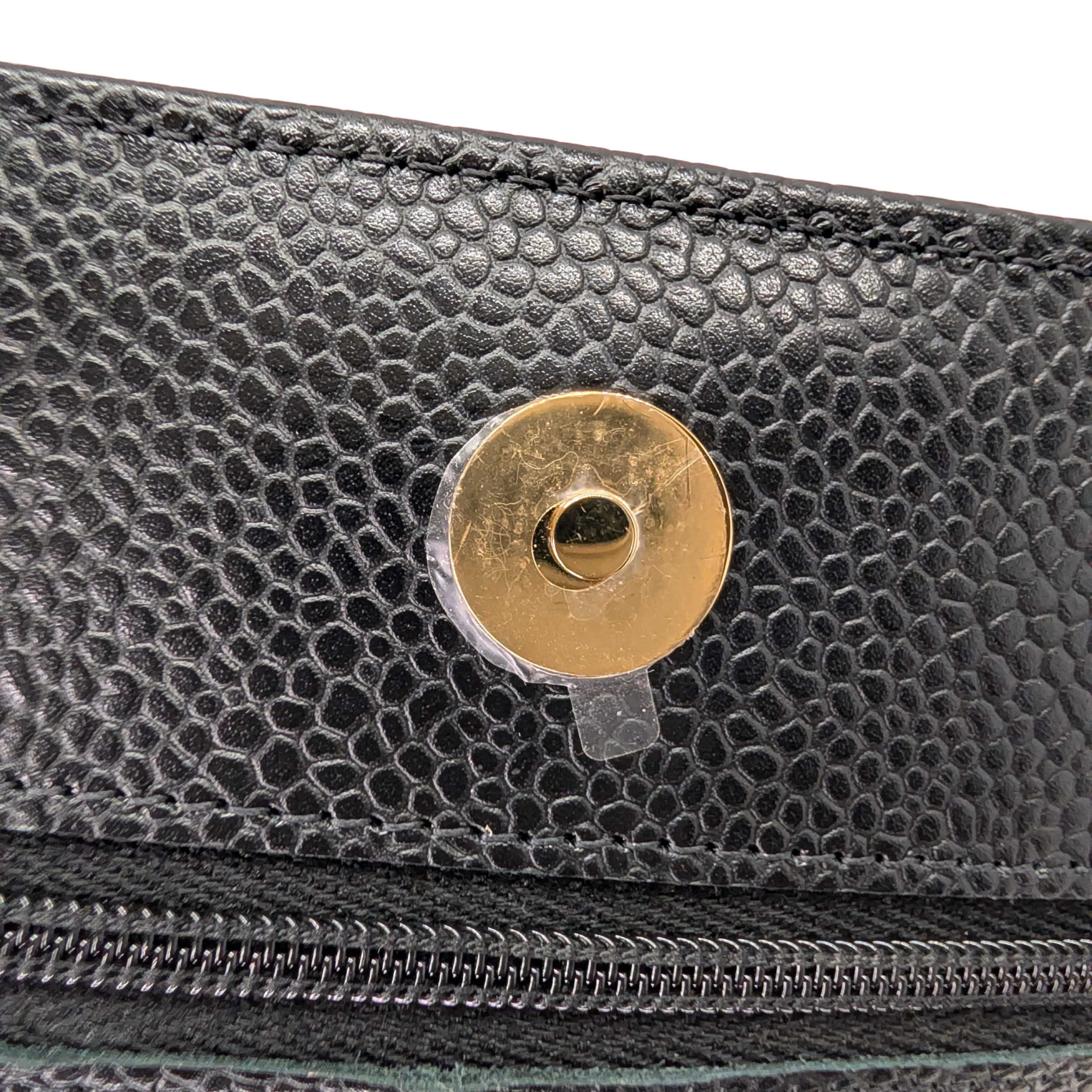 Chanel WOC Wallet on Chain Caviar Black GHW Microchip