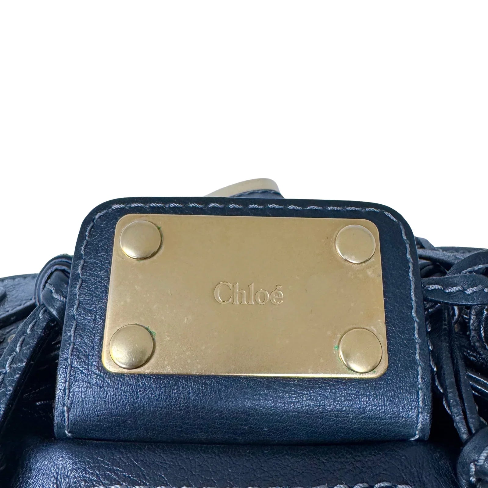 Chloe Paddington Leather Bag Black - Lost Designer