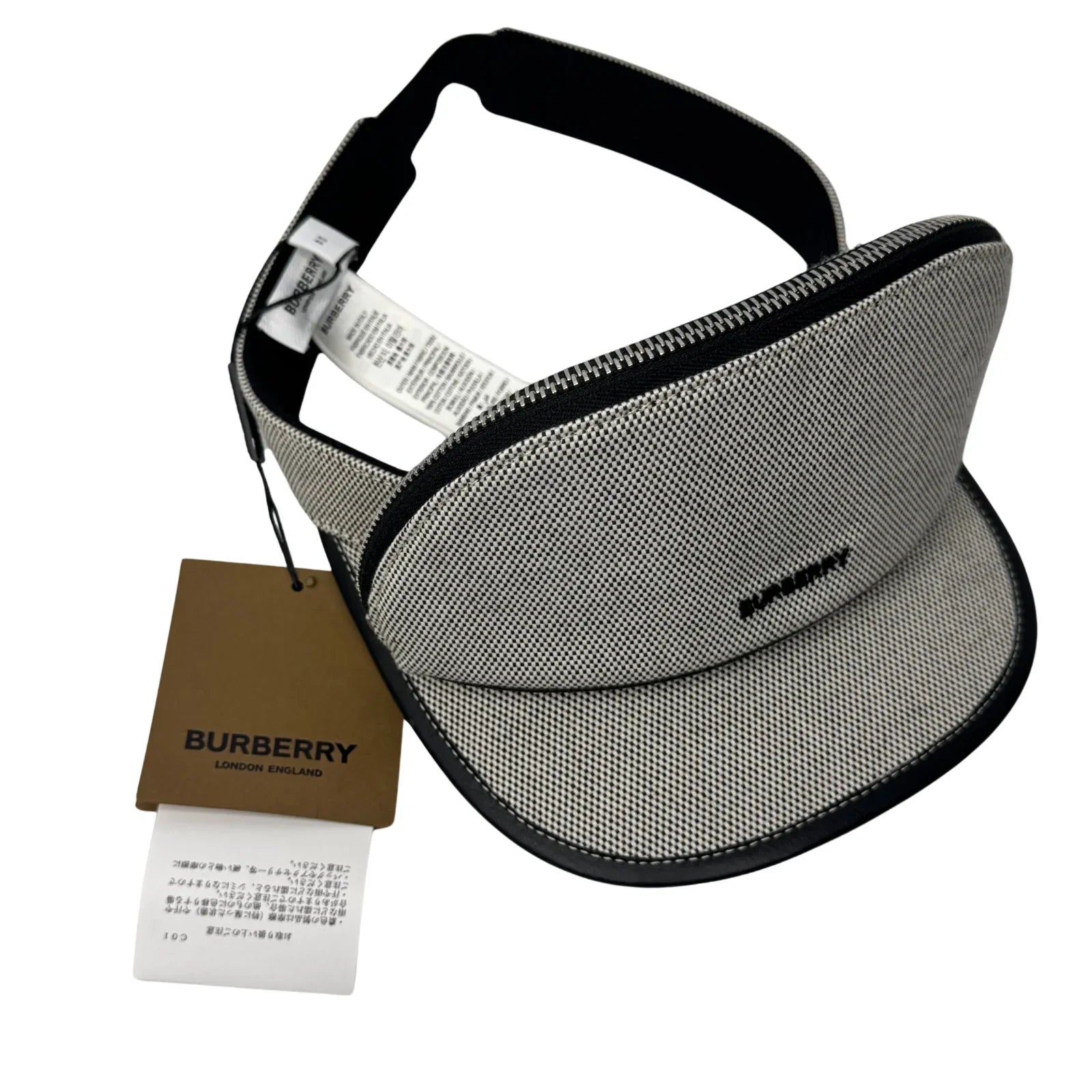 Burberry Neoprene Detachable Pouch Sun Visor Cap hat Small - Lost Designer