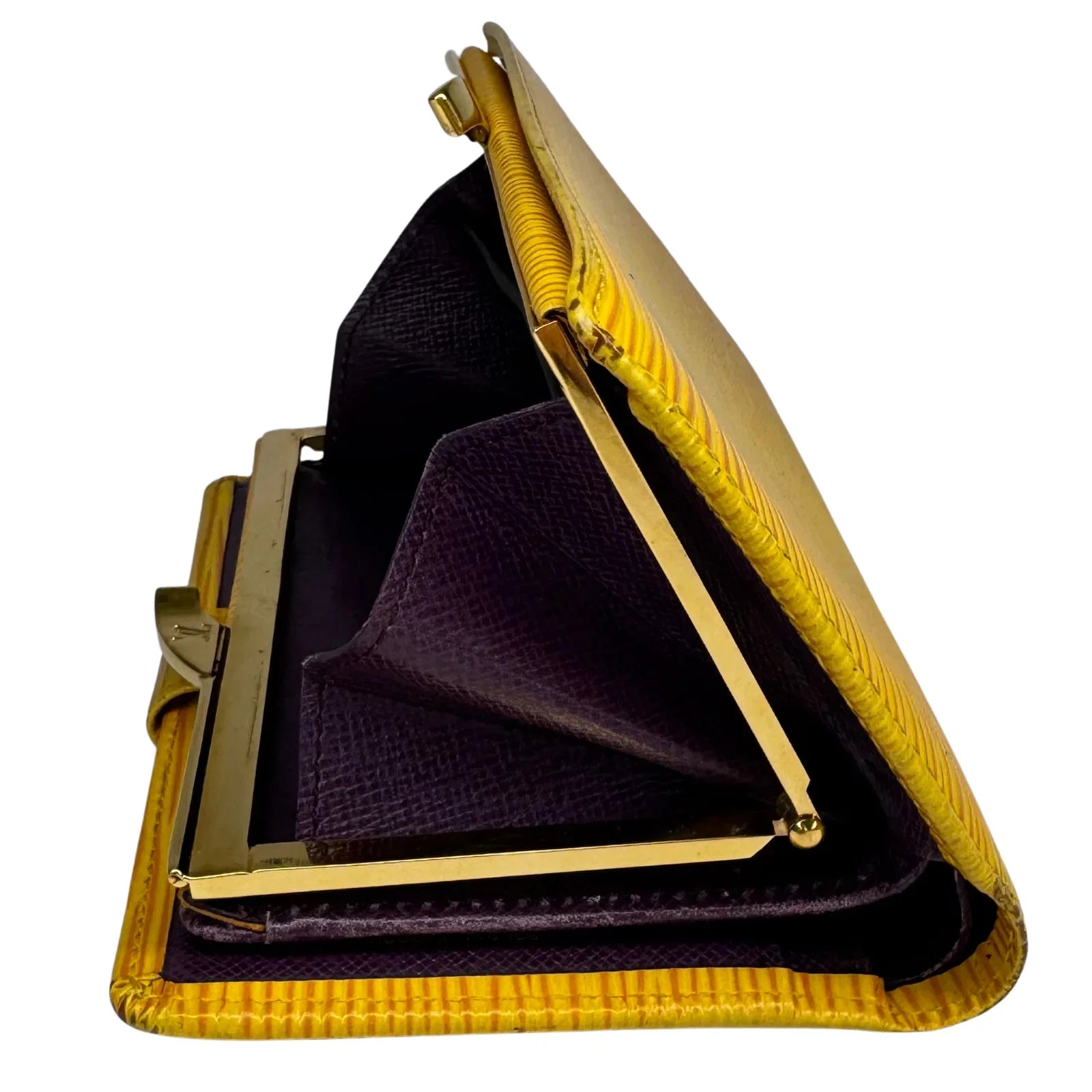 Louis Vuitton Epi Leather Long Wallet Yellow - Lost Designer