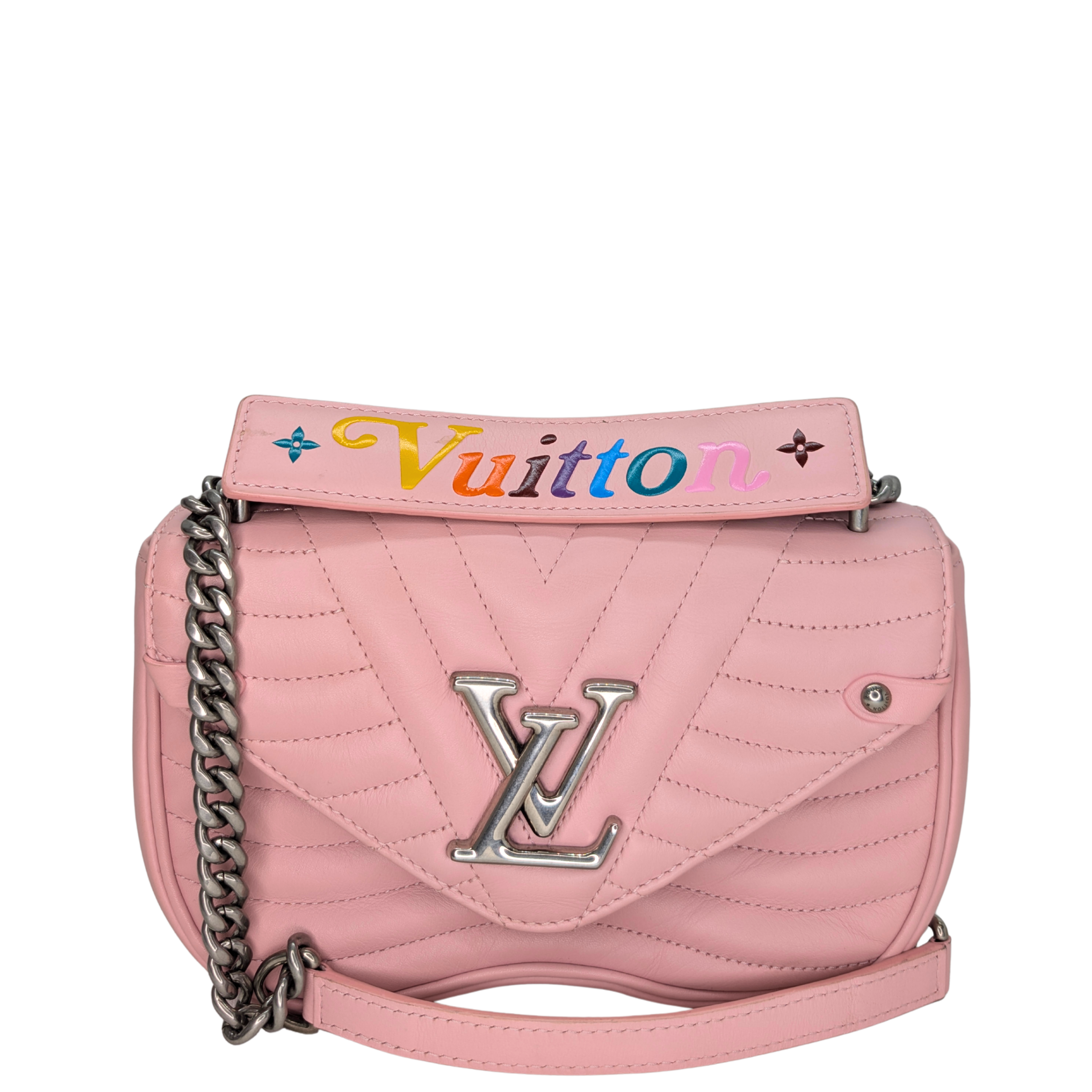Louis Vuitton New Wave PM Chain Bag Pink