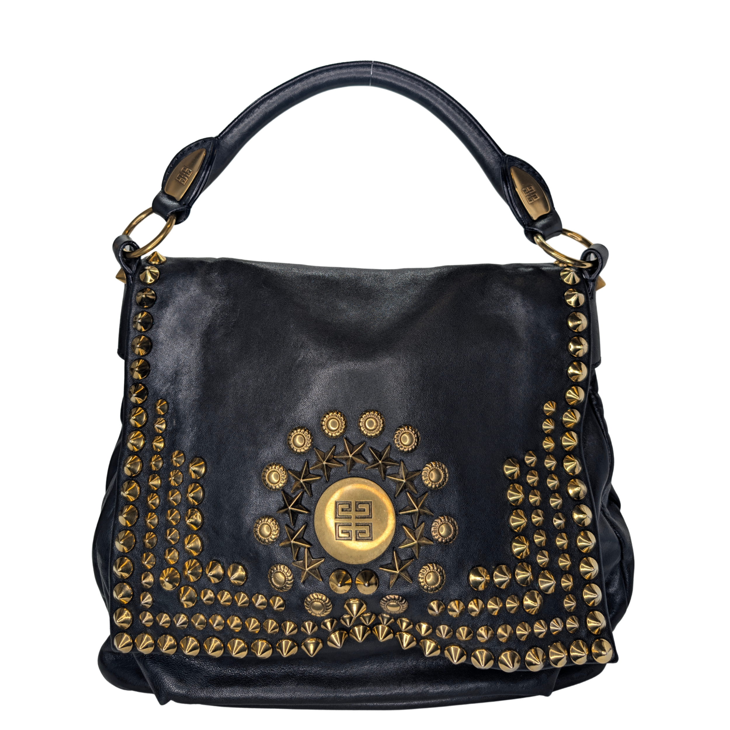 Givenchy Hobo Soha Moyen Studded Shoulder Bag
