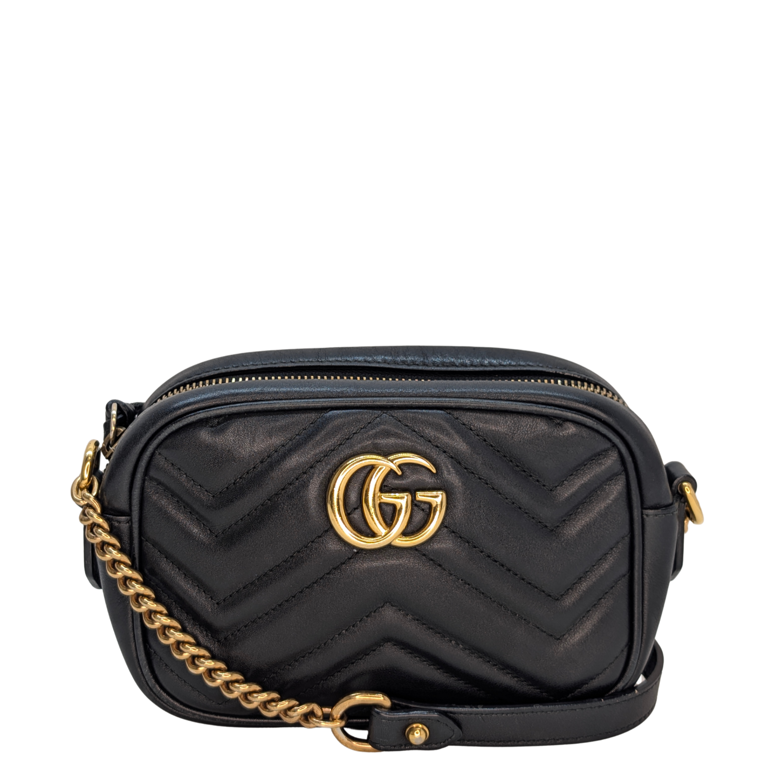 Gucci GG Marmont Mini Camera Bag Black