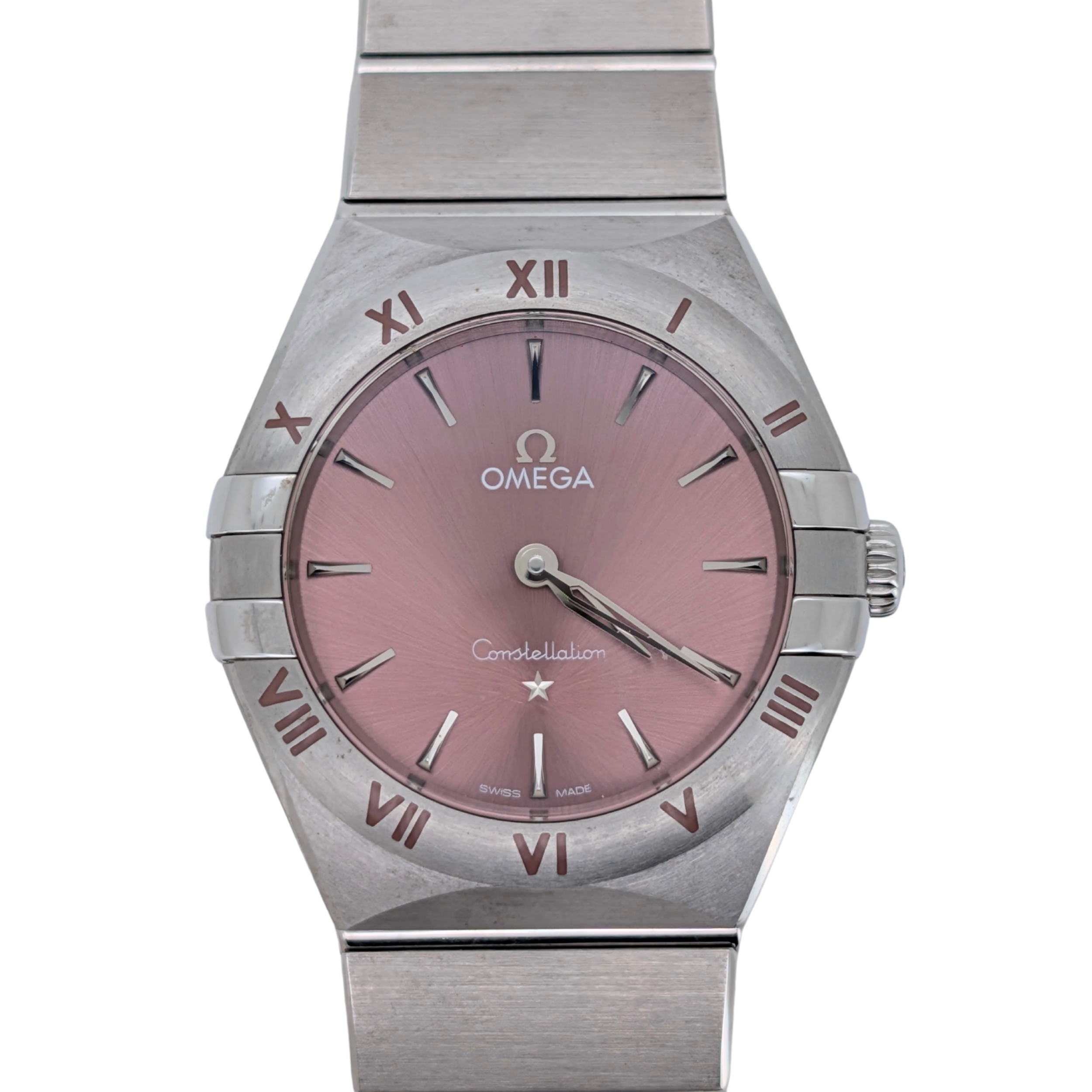 Omega 2022 Constellation 28 mm Pink Dial 131.10.28.60.11.001