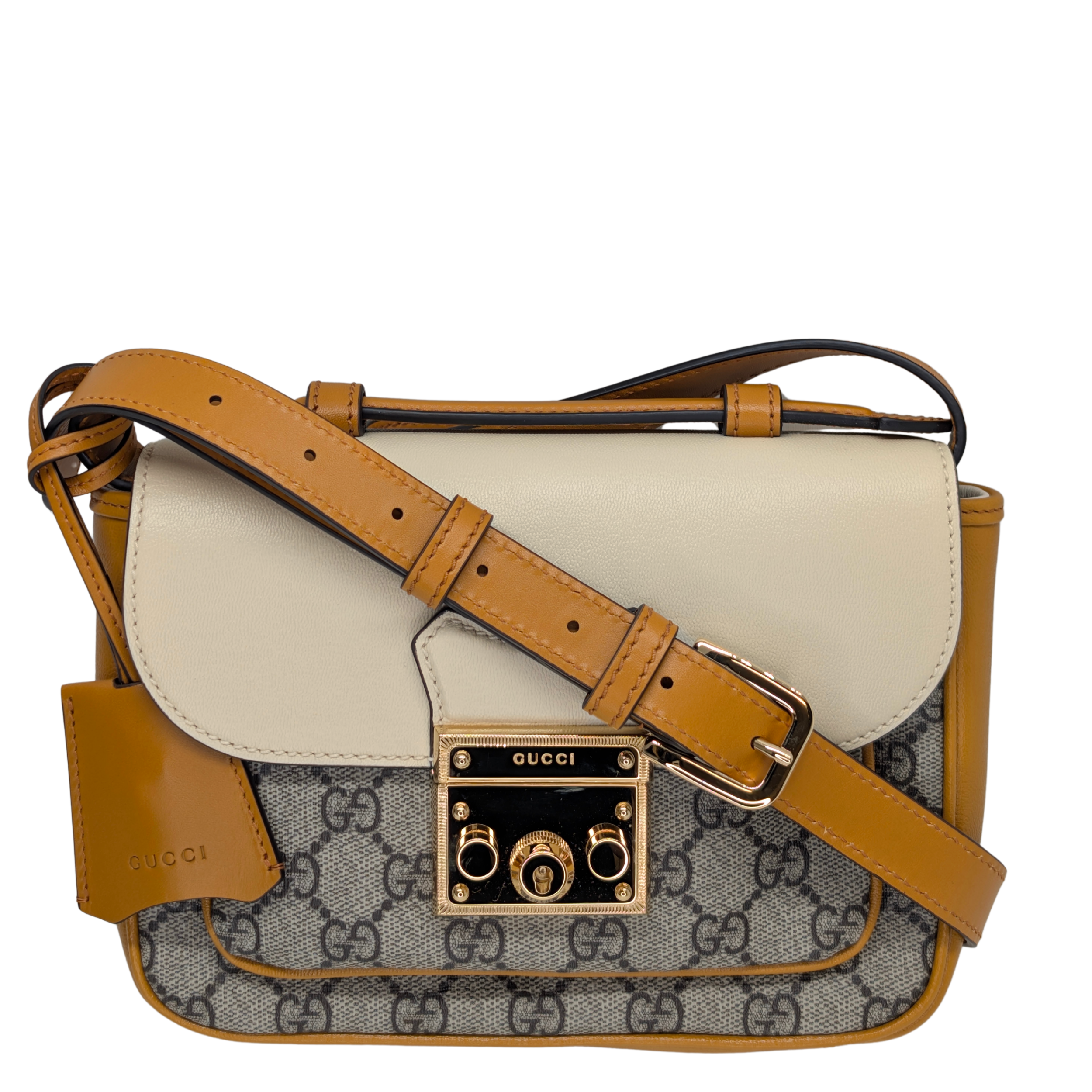 Gucci Padlock Mini GG Supreme Crossbody Bag