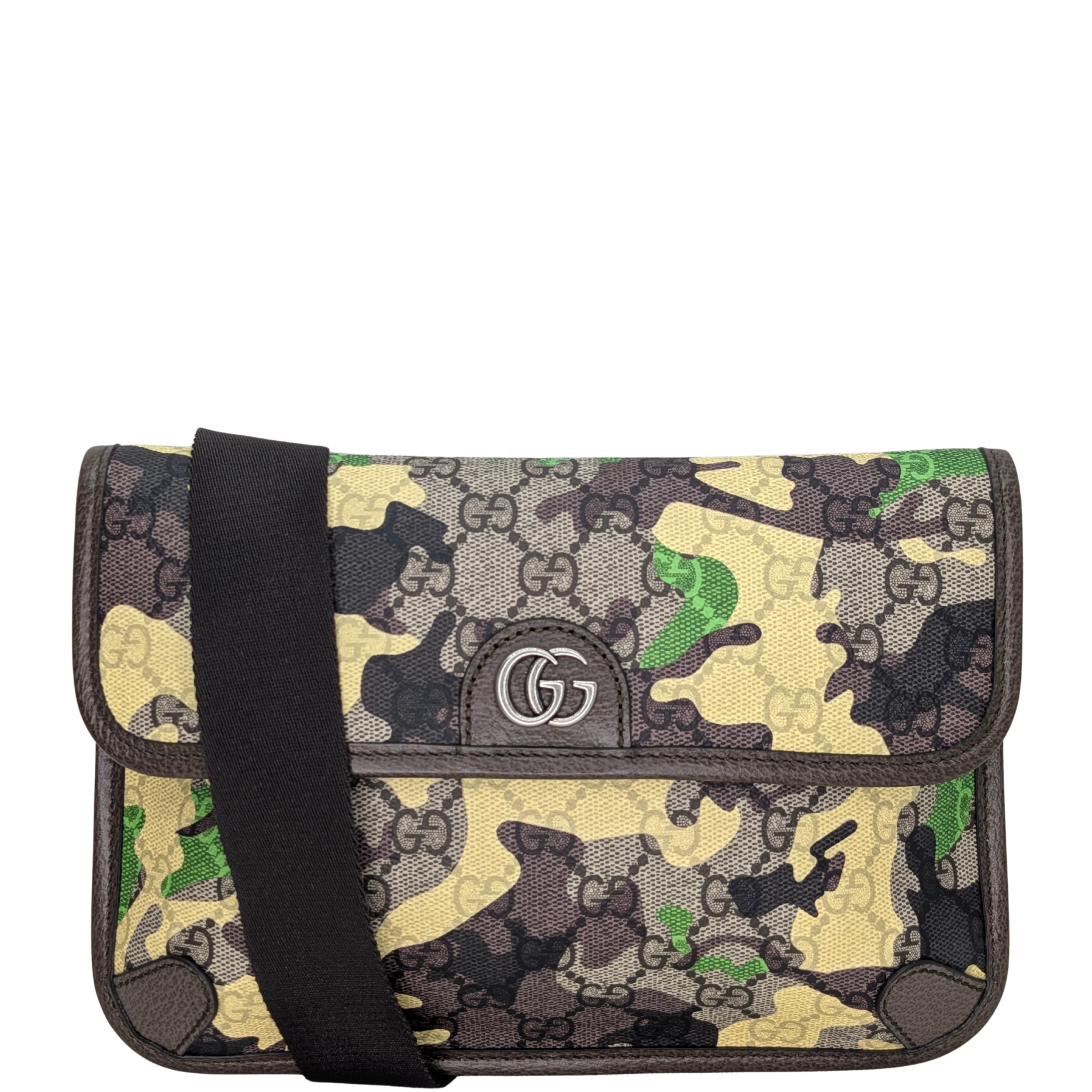 Gucci Small GG Supreme Belt Bag Camouflage