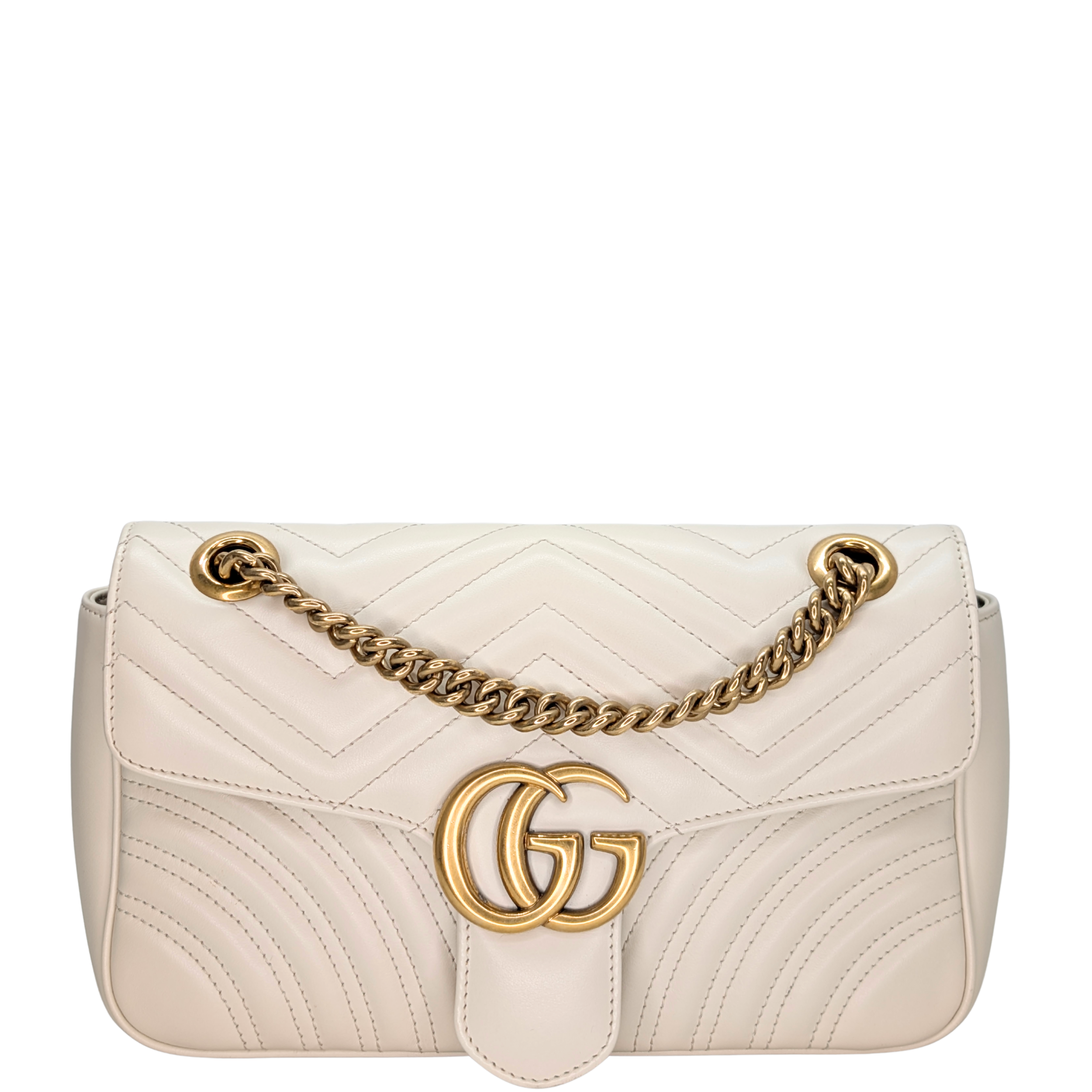 Gucci Marmont翻盖中号包