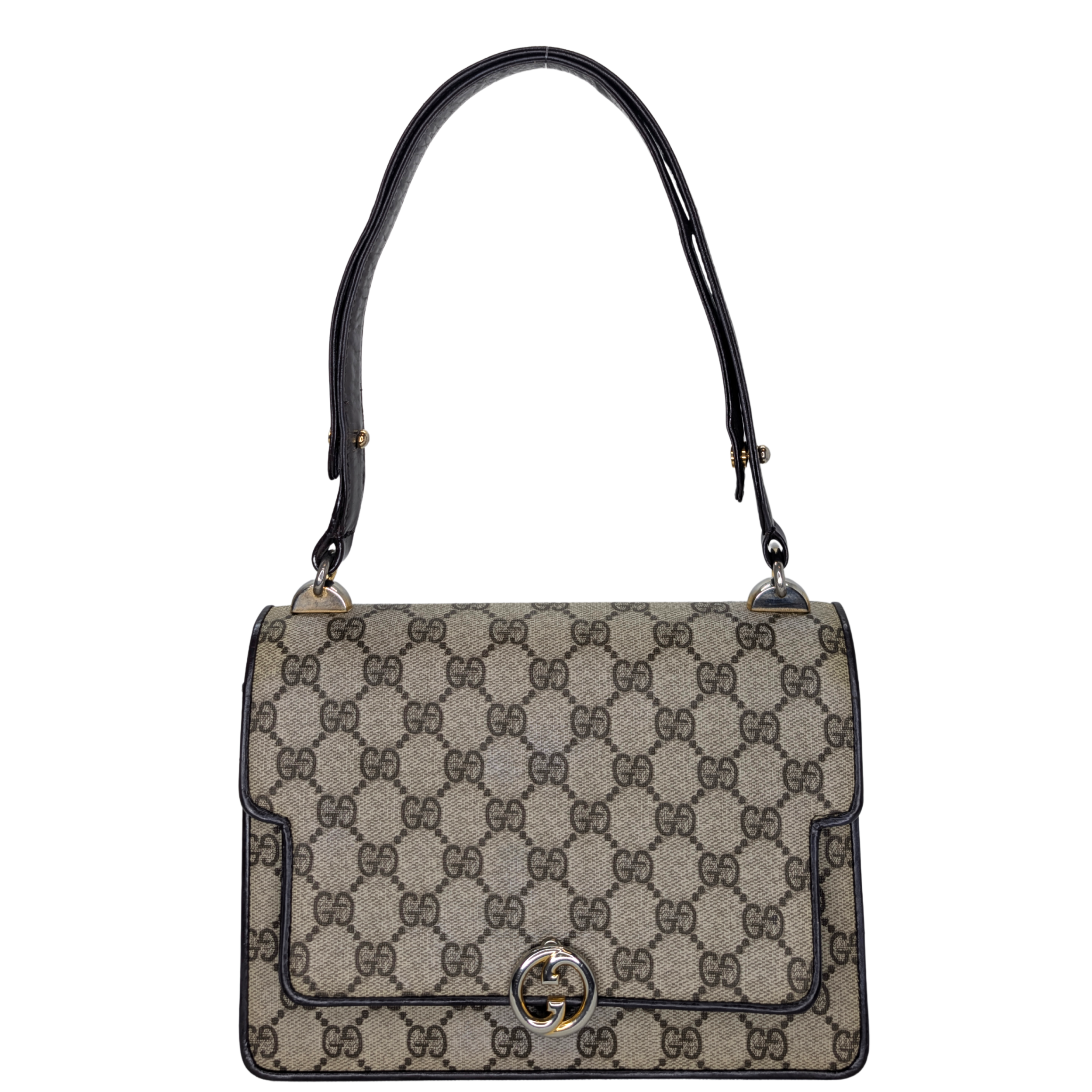 Gucci GG Supreme Vintage Interlocking Shoulder bag