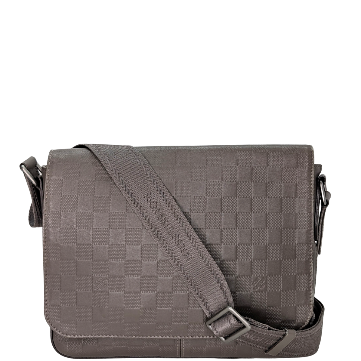 Louis Vuitton District MM Messenger Damier Infini Granit