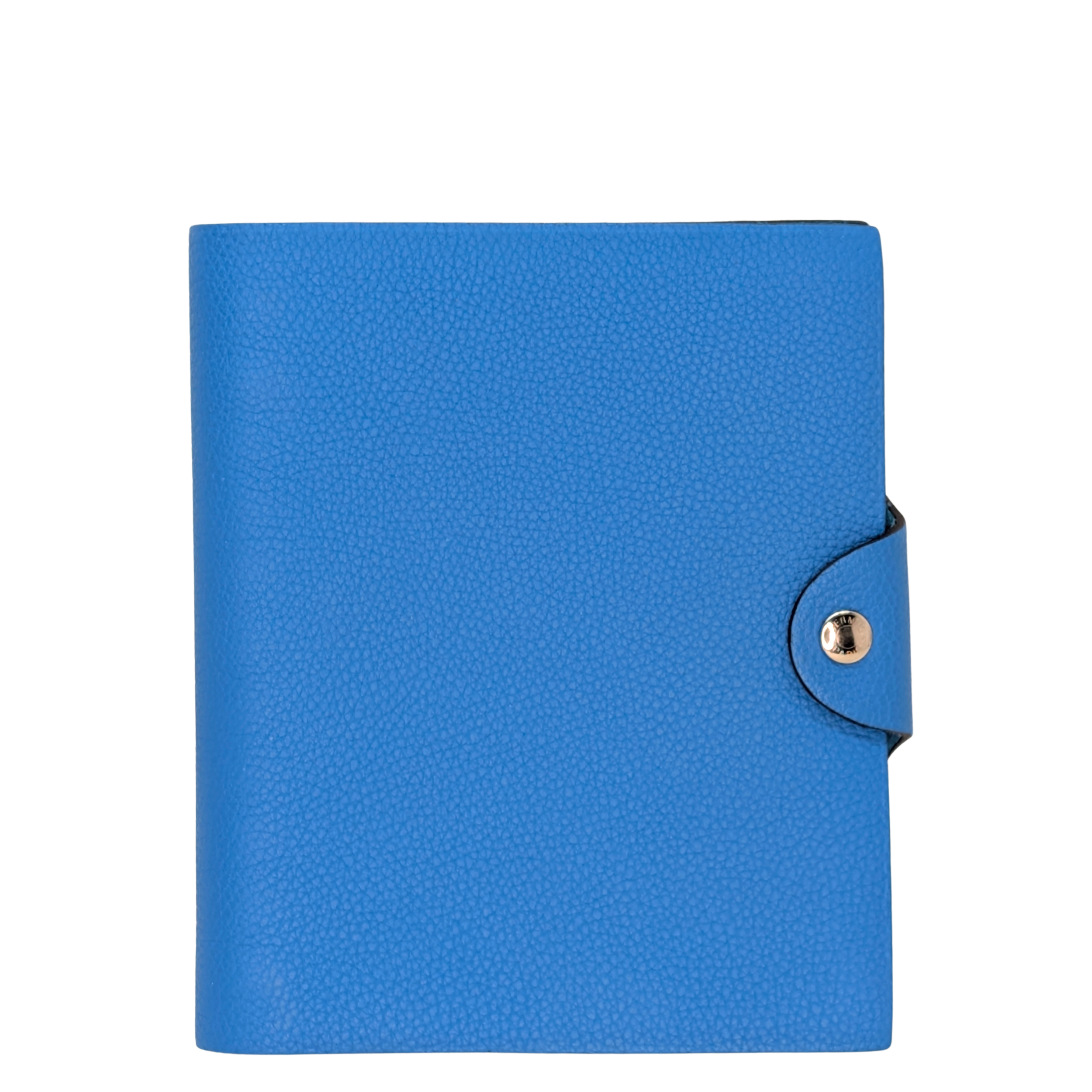 Hermès Ulysse Notebook Agenda Cover Togo Leather Blue