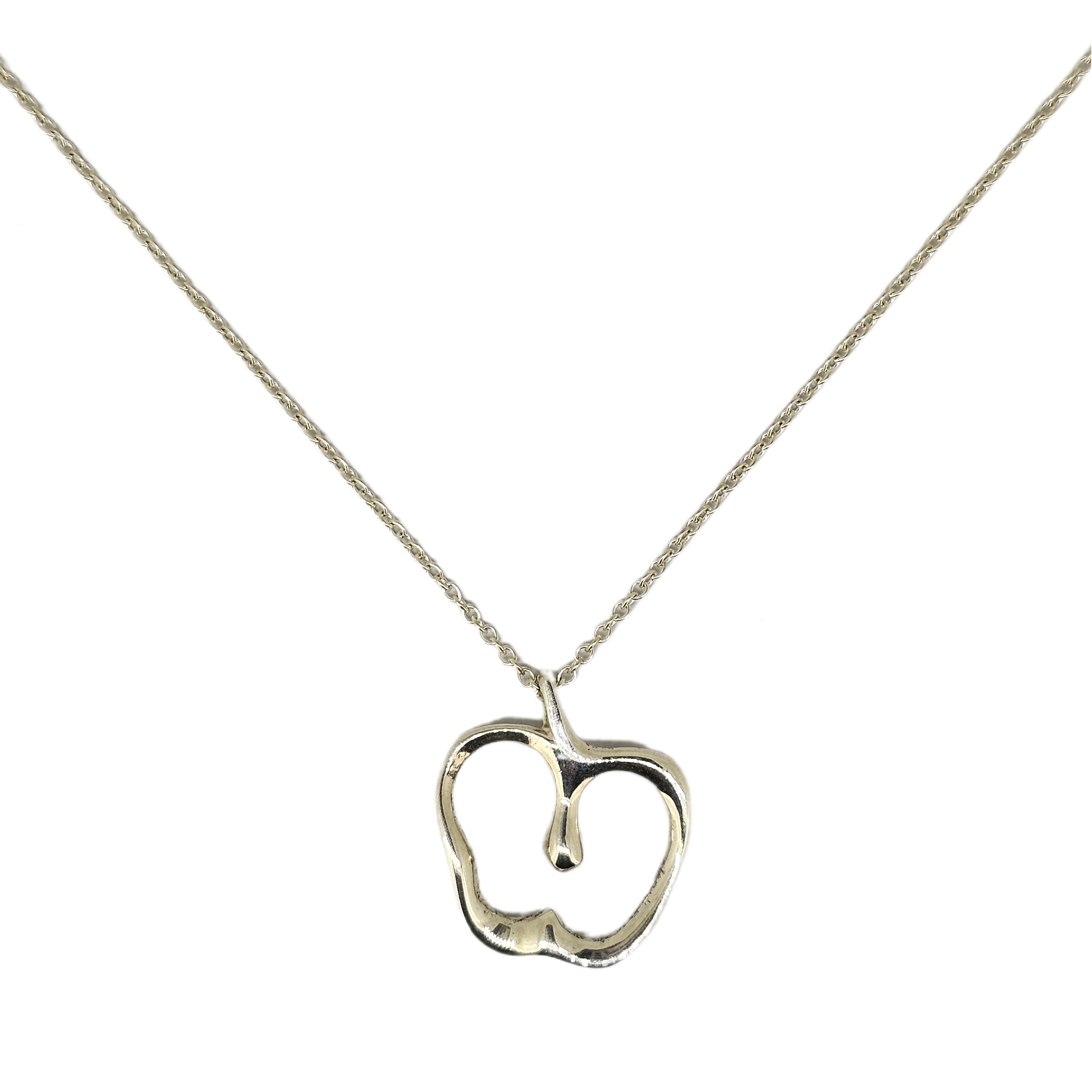 Tiffany & Co Apple Sterling Silver Necklace - Lost Designer
