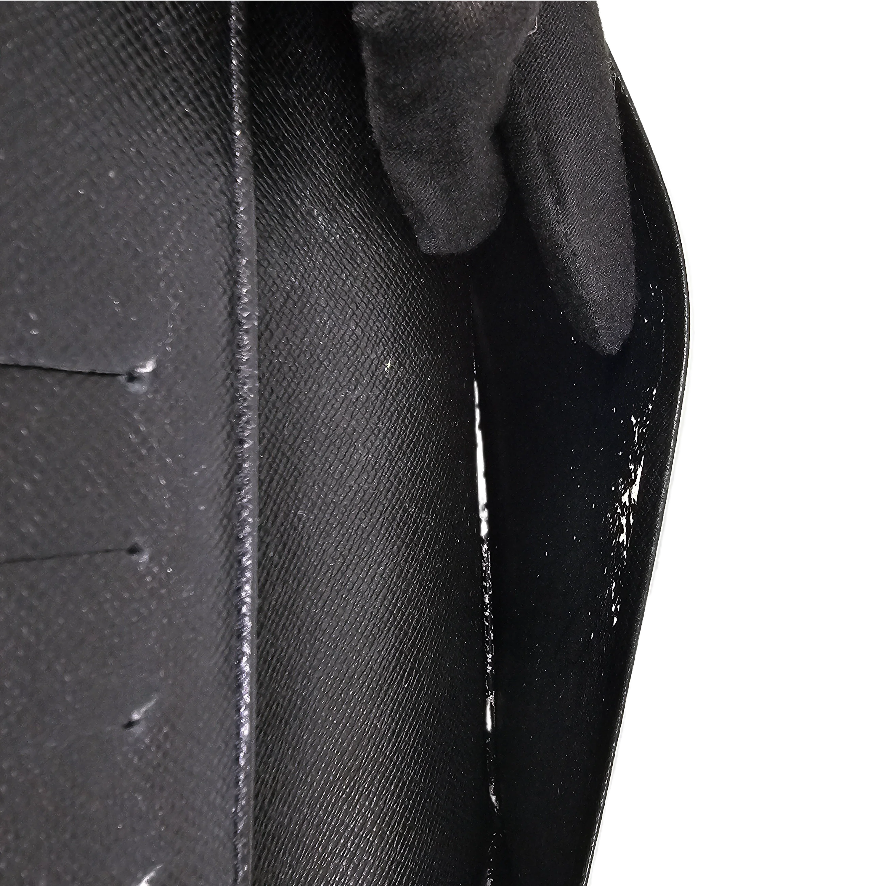 Louis Vuitton Black Epi Brazza Wallet - Lost Designer