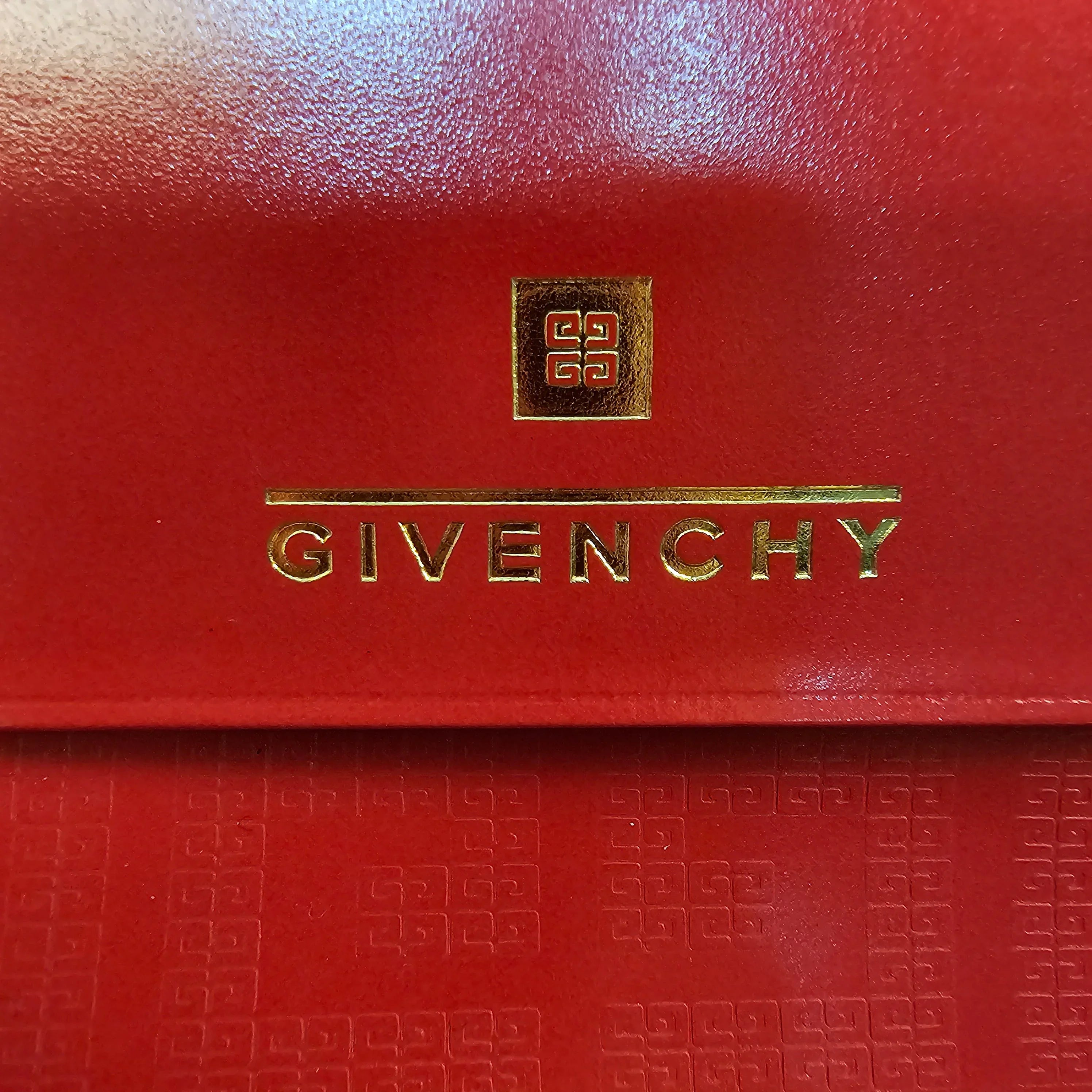 Givenchy Red Leather Long Wallet - Lost Designer