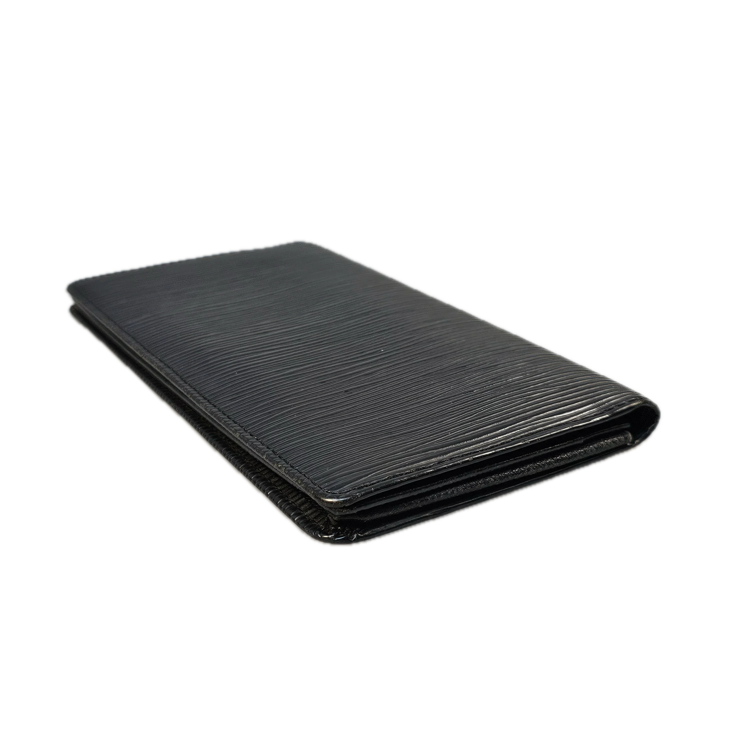Louis Vuitton Black Epi Brazza Wallet - Lost Designer