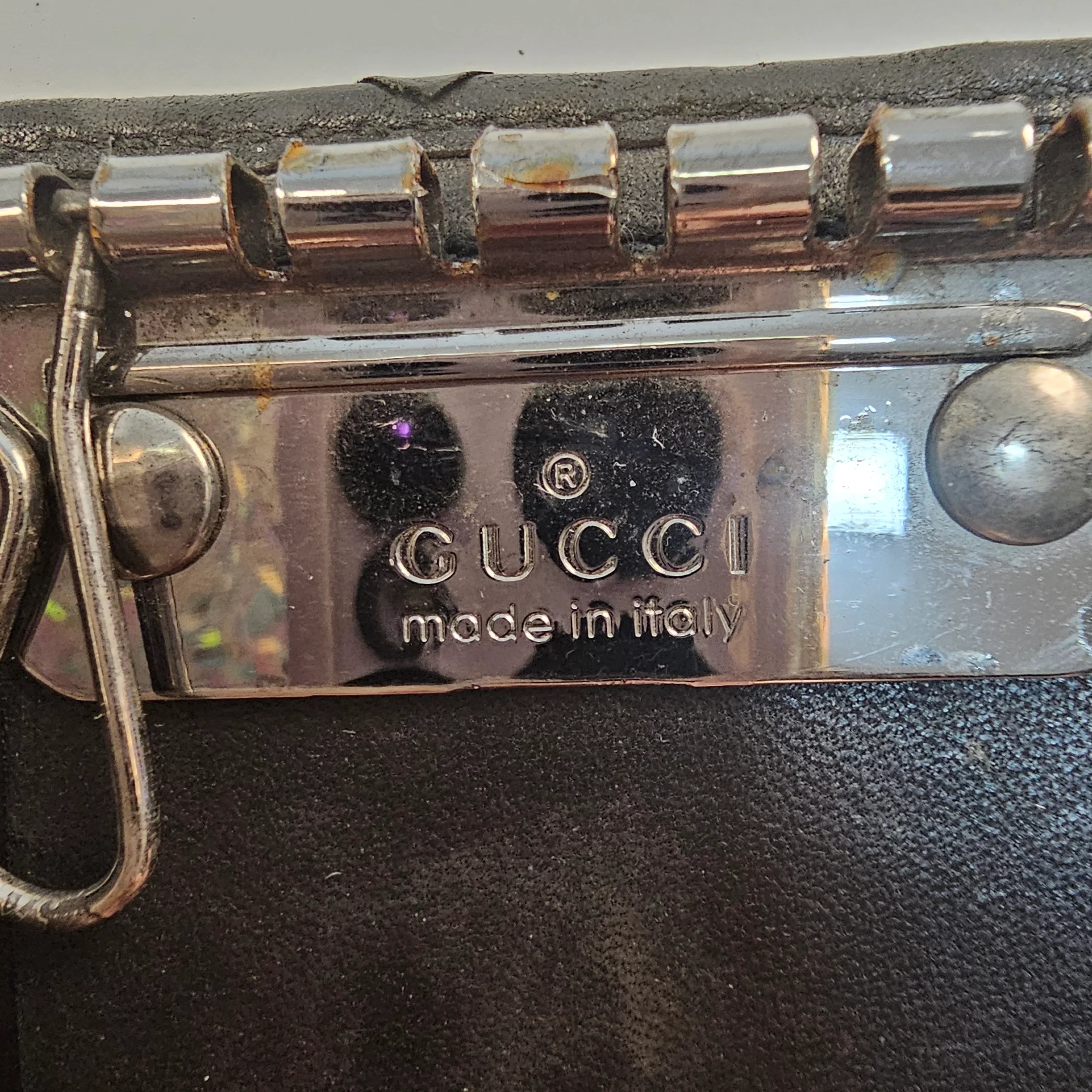 Gucci Monogram Key Case Holder Wallet - Lost Designer
