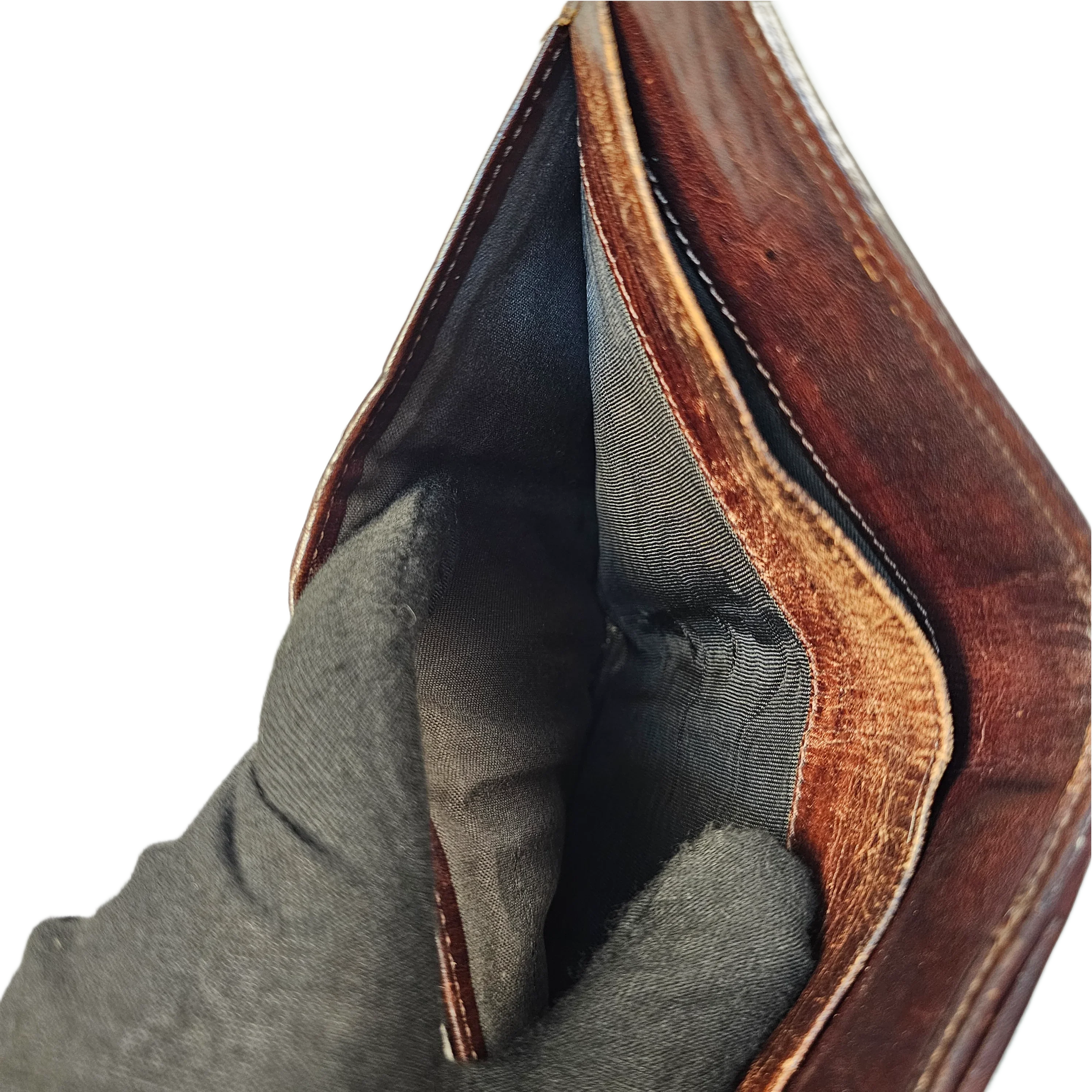 Fendi Monogram Leather & Canvas Wallet - Lost Designer