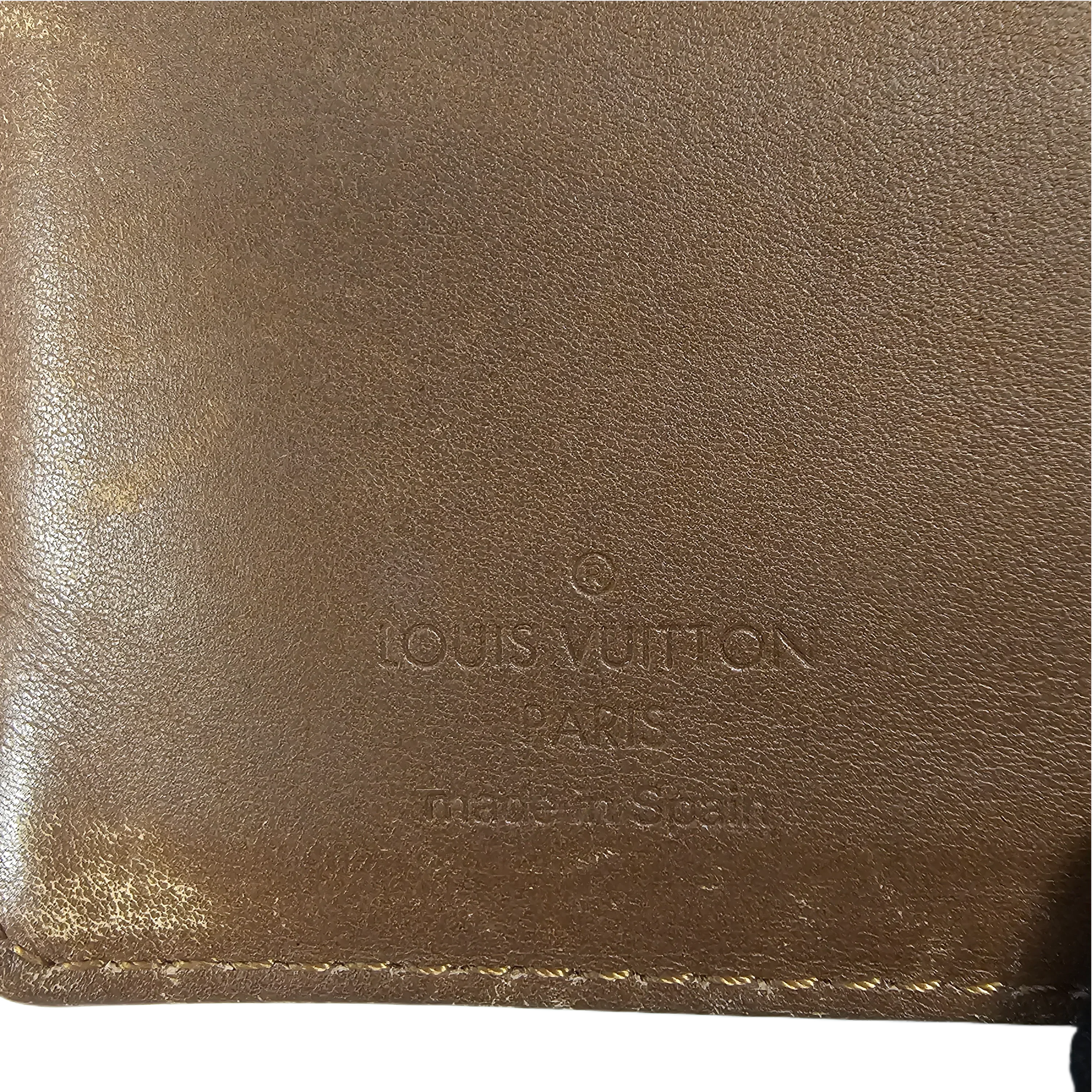 Louis Vuitton Vernis Monogram Bronze Leather Agenda - Lost Designer