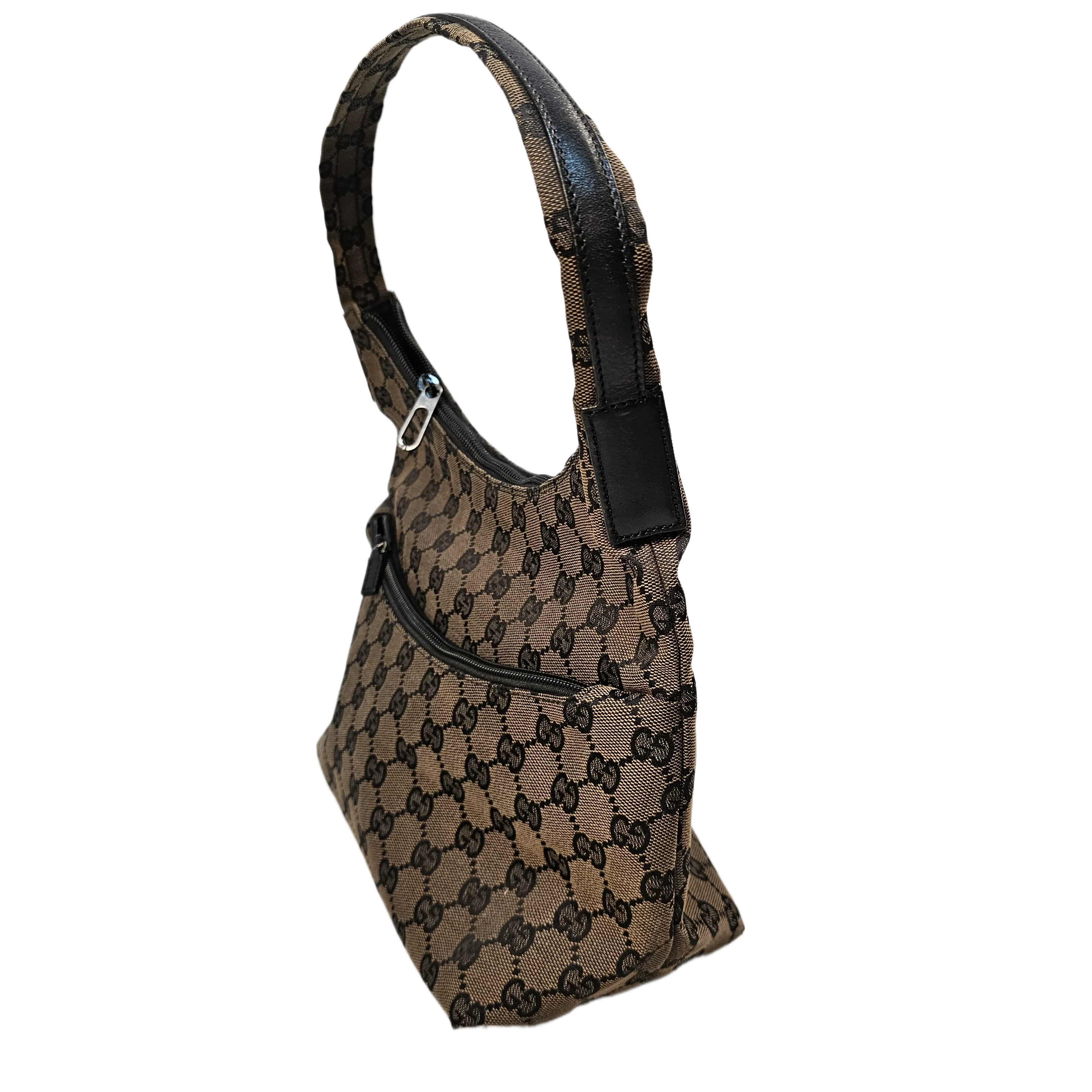 Gucci GG Monogram Fabric Handbag - Lost Designer