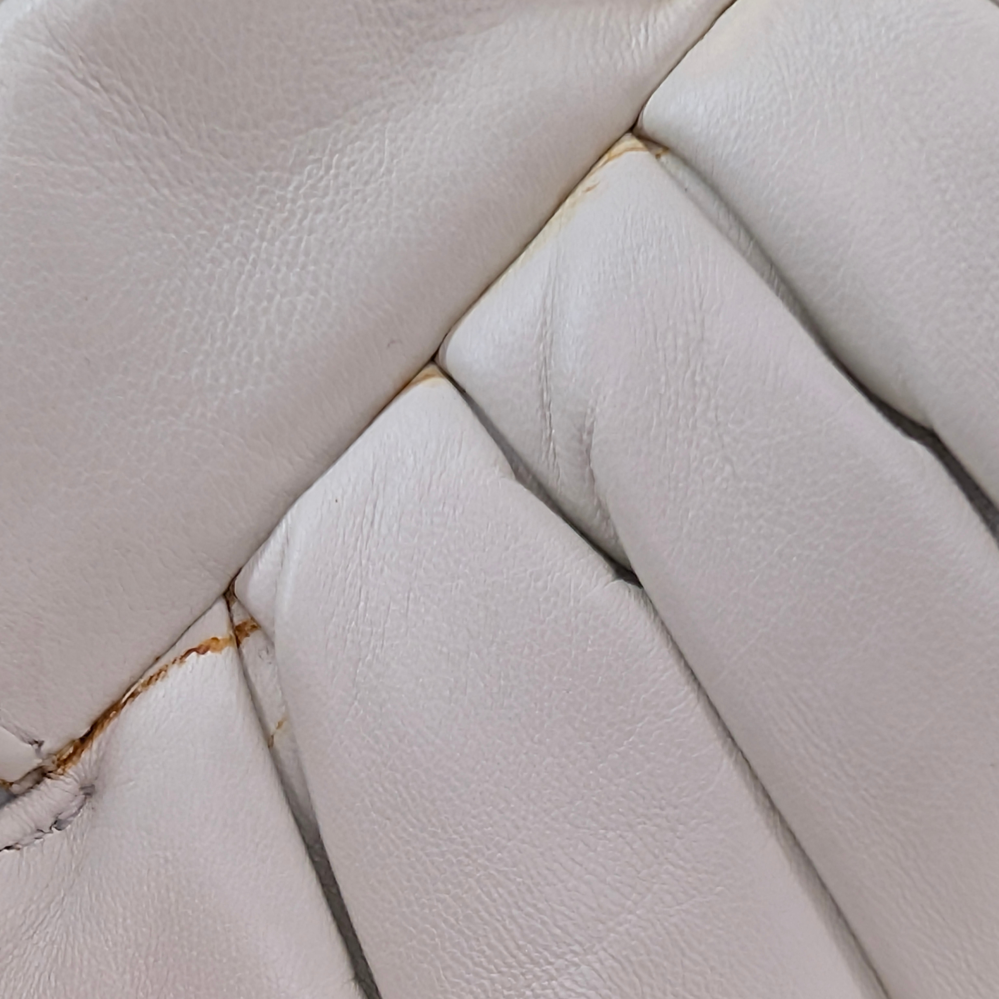 Fendi Peekaboo Click Handbag White