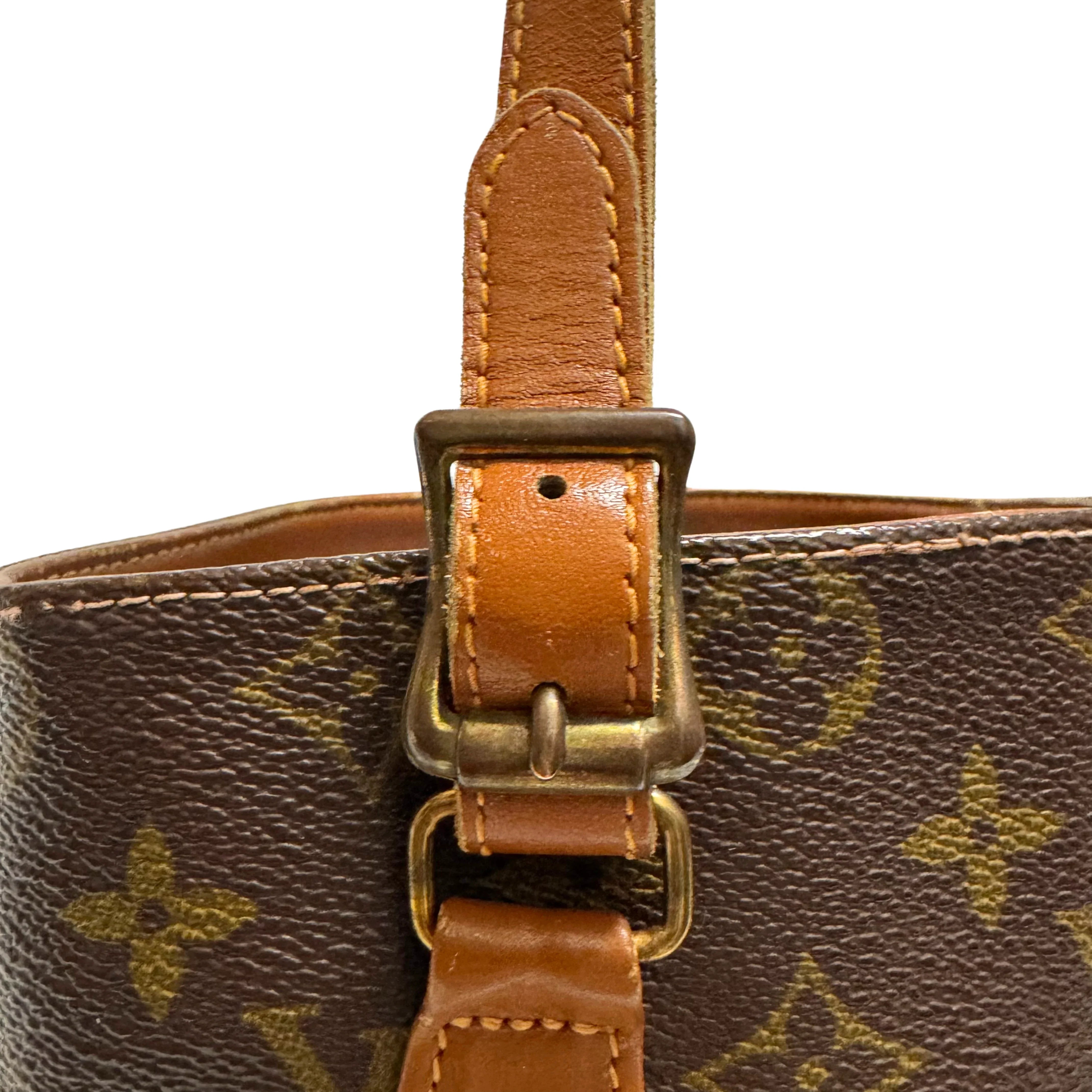 Louis Vuitton French Monogram Company Petit Marais Bucket Bag - Lost Designer
