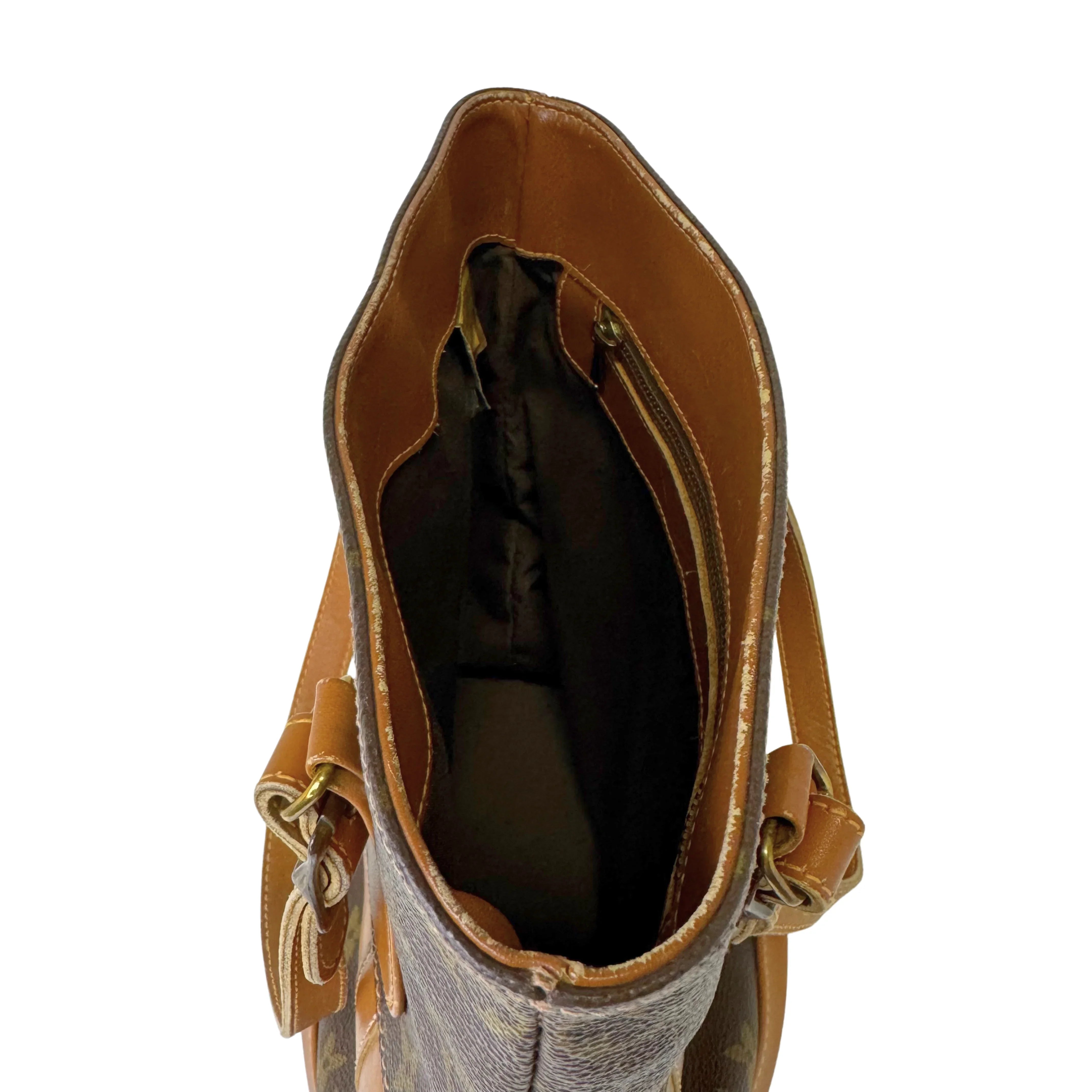 Louis Vuitton French Monogram Company Petit Marais Bucket Bag - Lost Designer